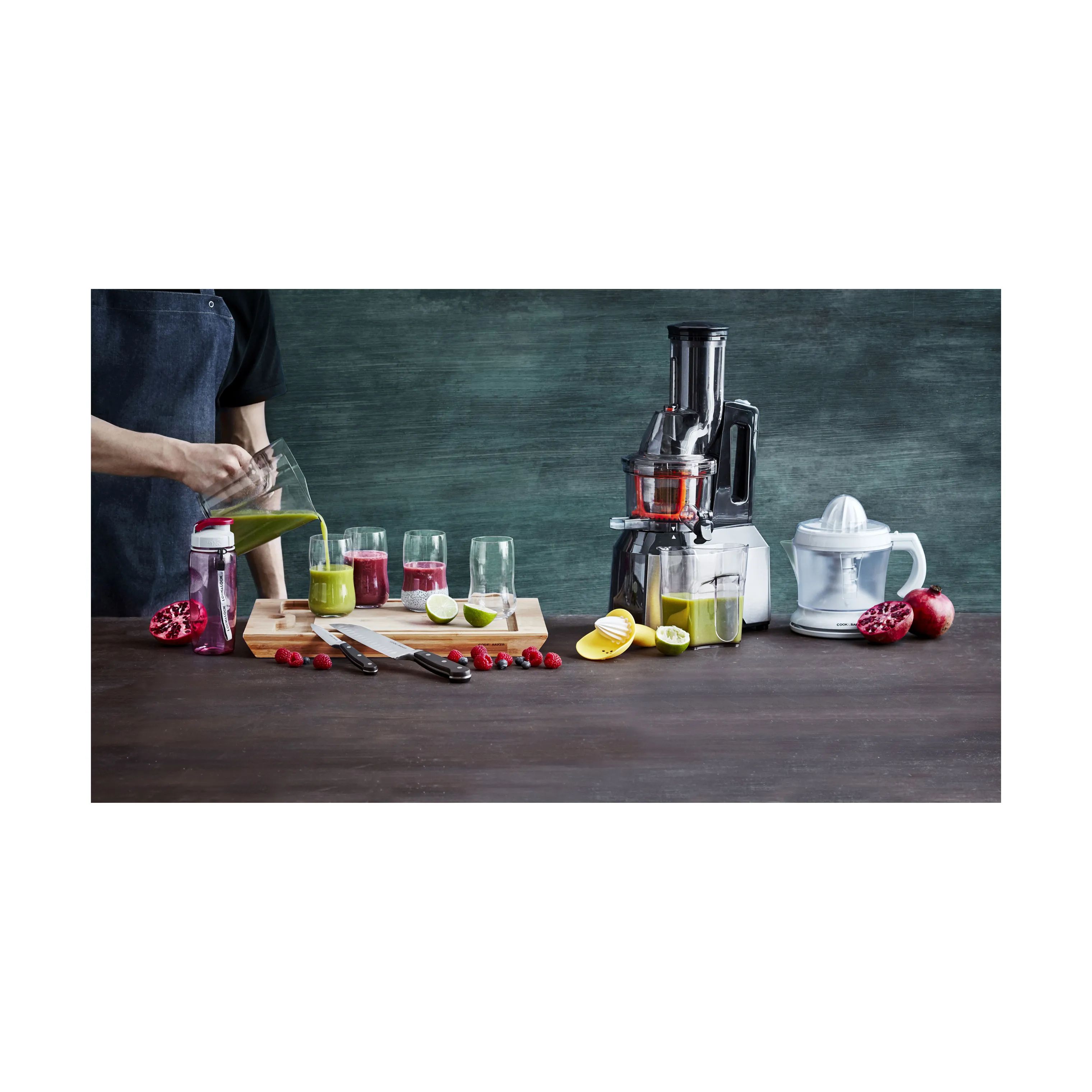 Cook & Baker Citruspressere Citruspresser i Hvid, 7
