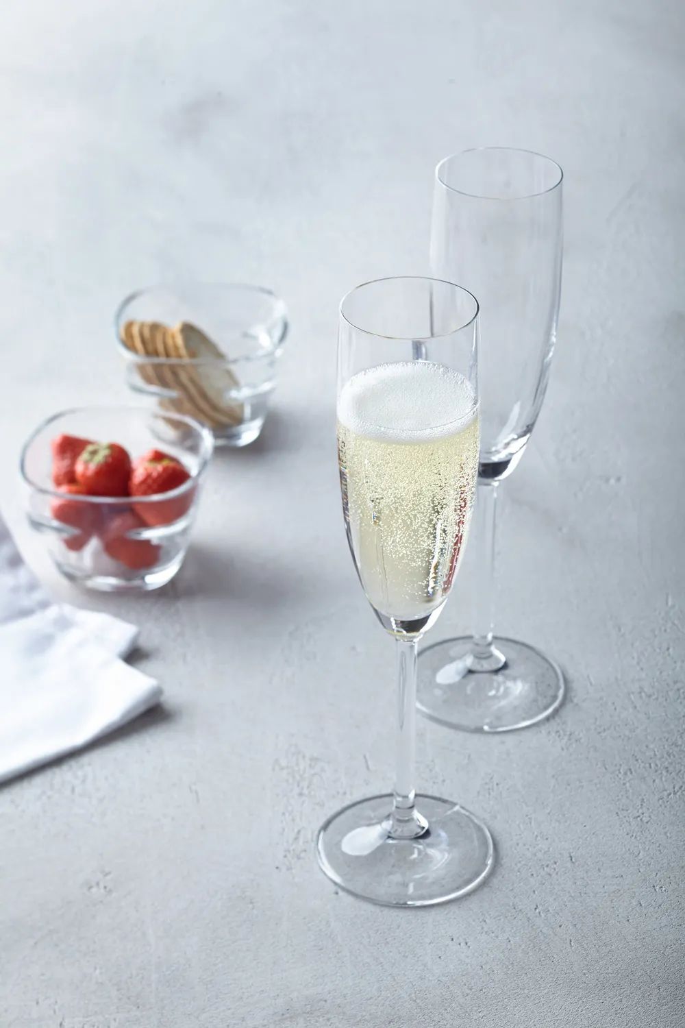Leonardo Champagneglas Daily Champagneglas - 6 stk. i Klar, 2
