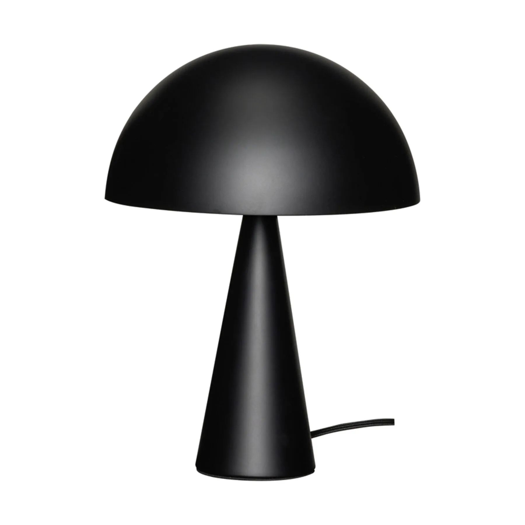 Hübsch Bordlamper Mush Bordlampe i Sort/Mat , 34 cm, 1