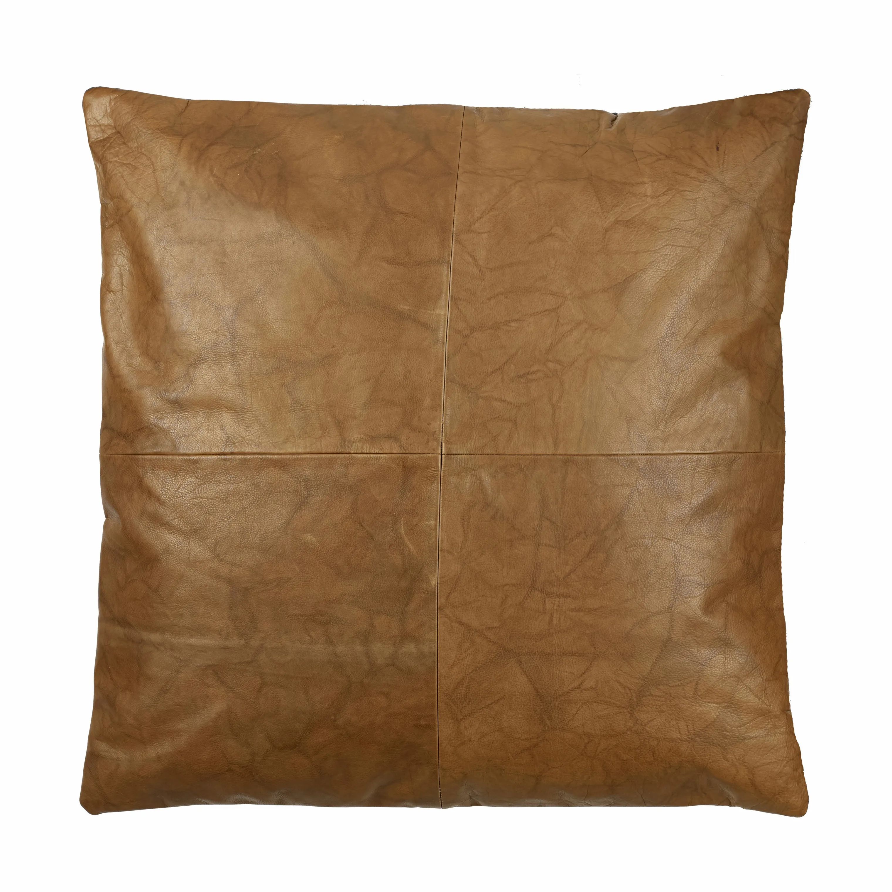 Södahl Pyntepuder Lodge leather Pude i Sort/tobacco, 1