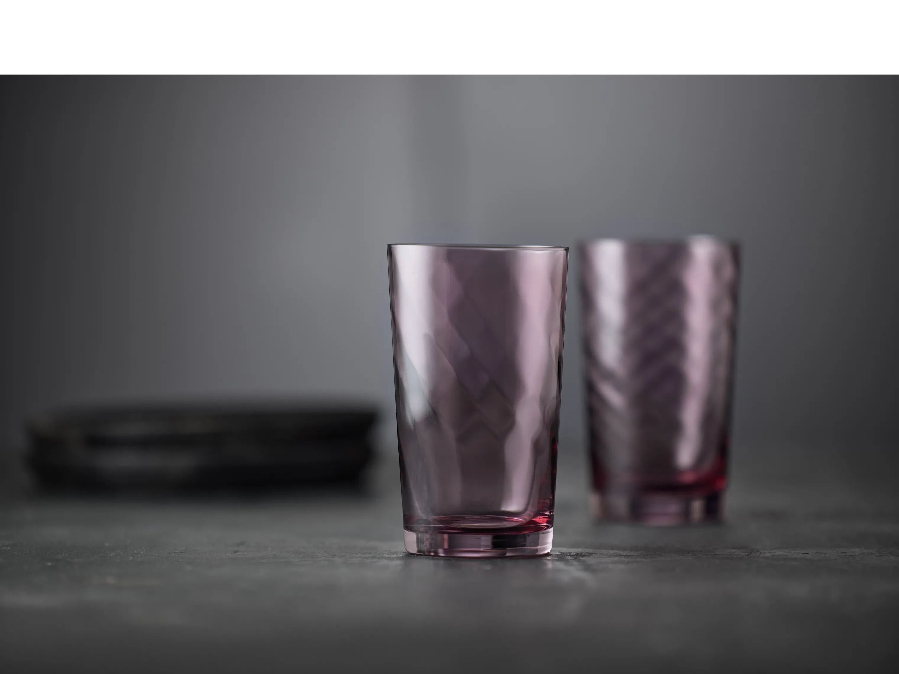 Lyngby Glas Vandglas Vienna Highball Vandglas - 4 stk. i Lilla, 2