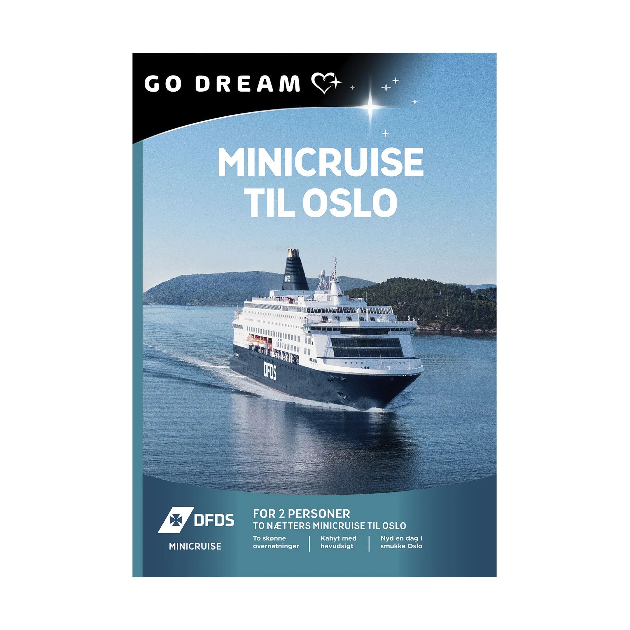 GO DREAM Oplevelsesgavekort Gavekort - Minicruise til Oslo i Minicruise til Oslo, 1