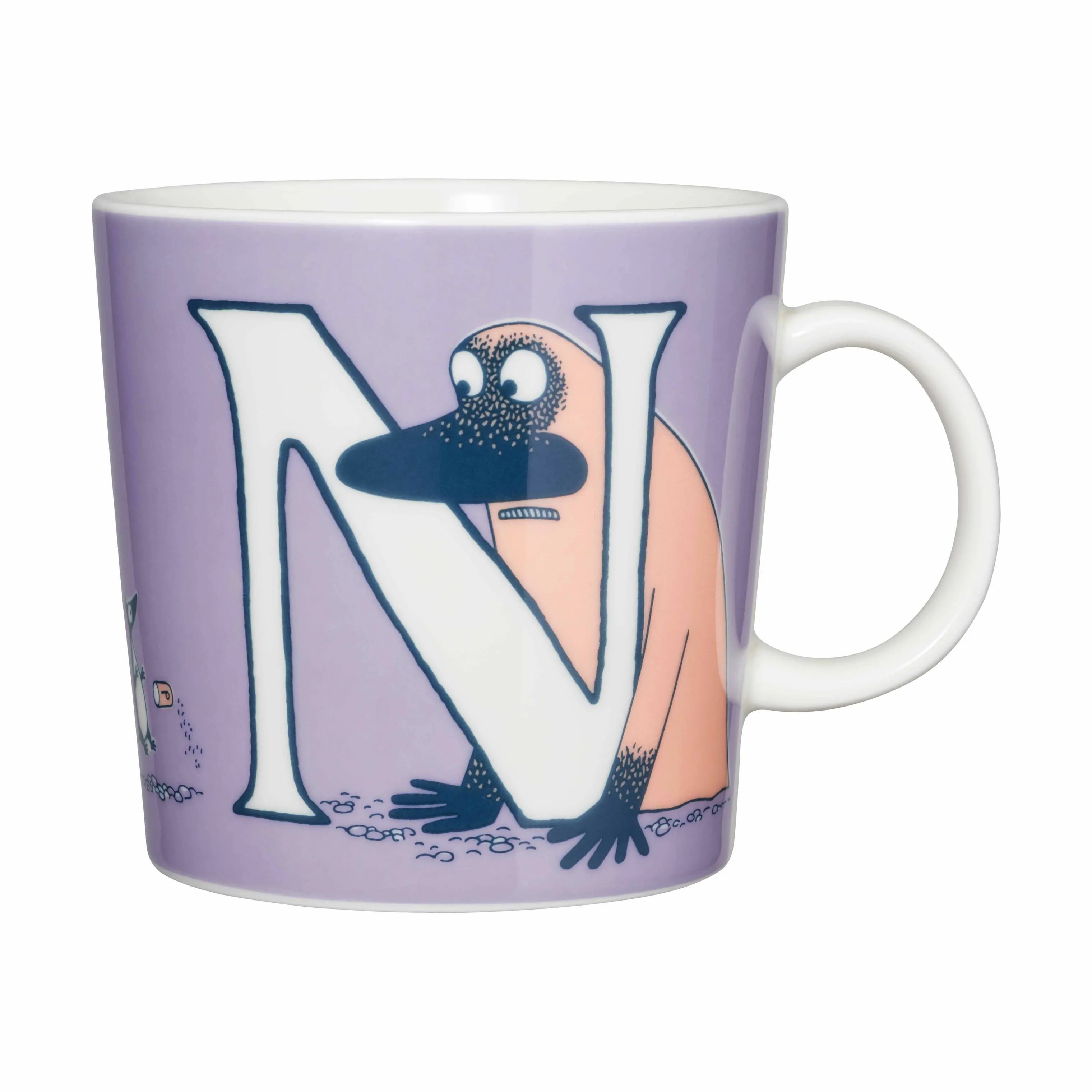 Moomin Arabia Krus og kopper med hank ABC Krus - N i N, 1