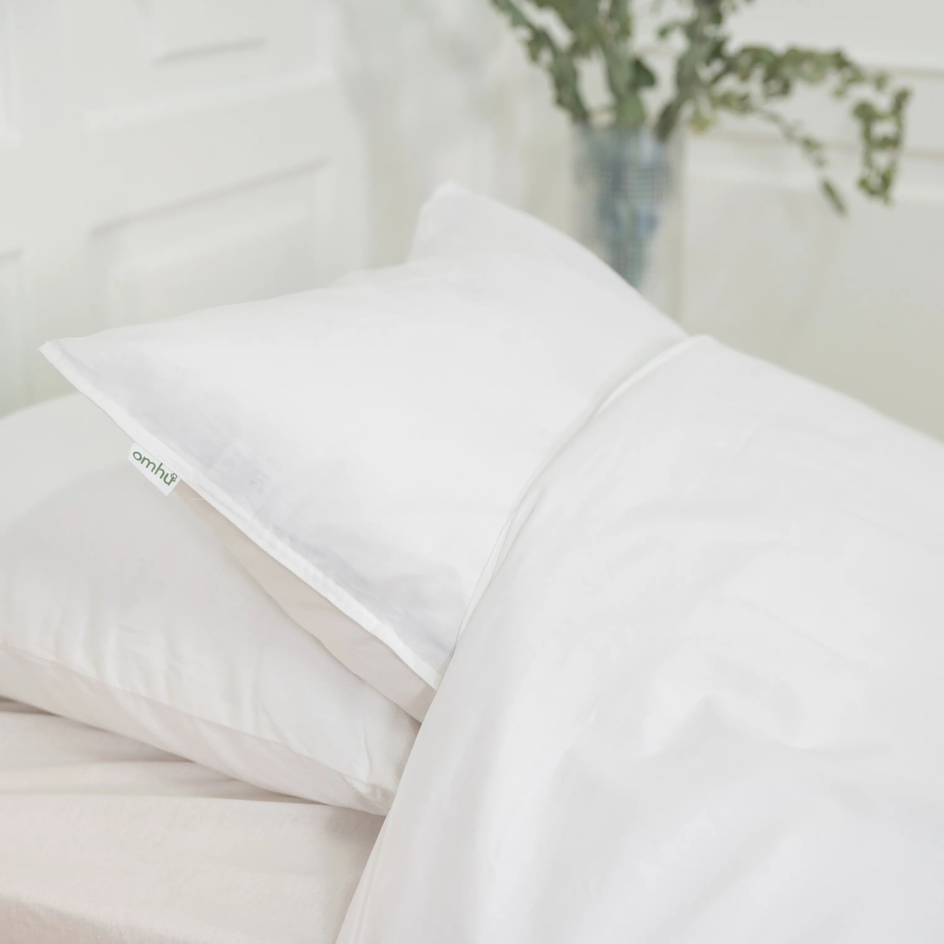 omhu Sengetøj Percale OMHU Percale Sengetøj i Hvid, B140 x L200 cm, 5