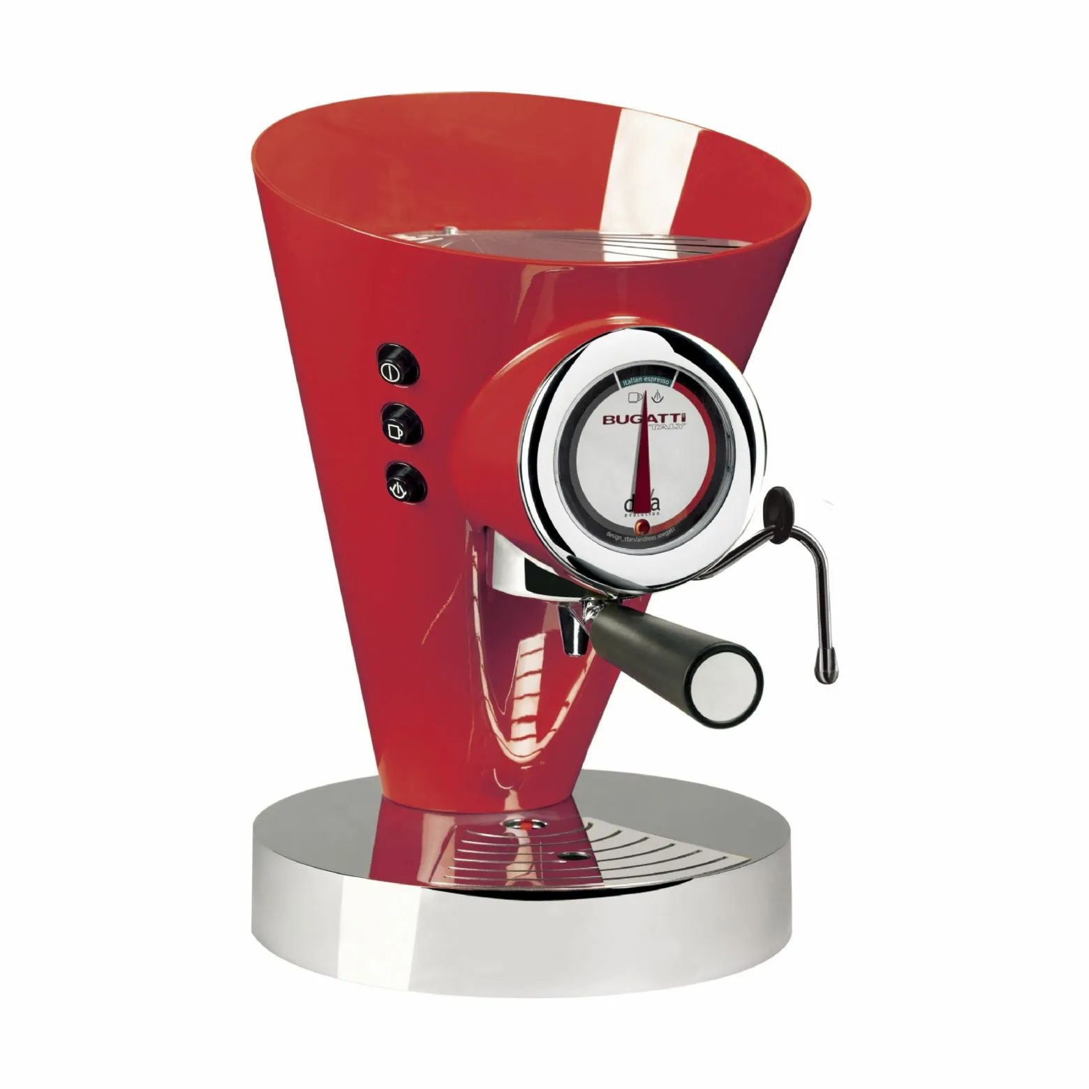 Casa Bugatti Espressomaskiner Diva Evolution Espressomaskine i Rød, 1