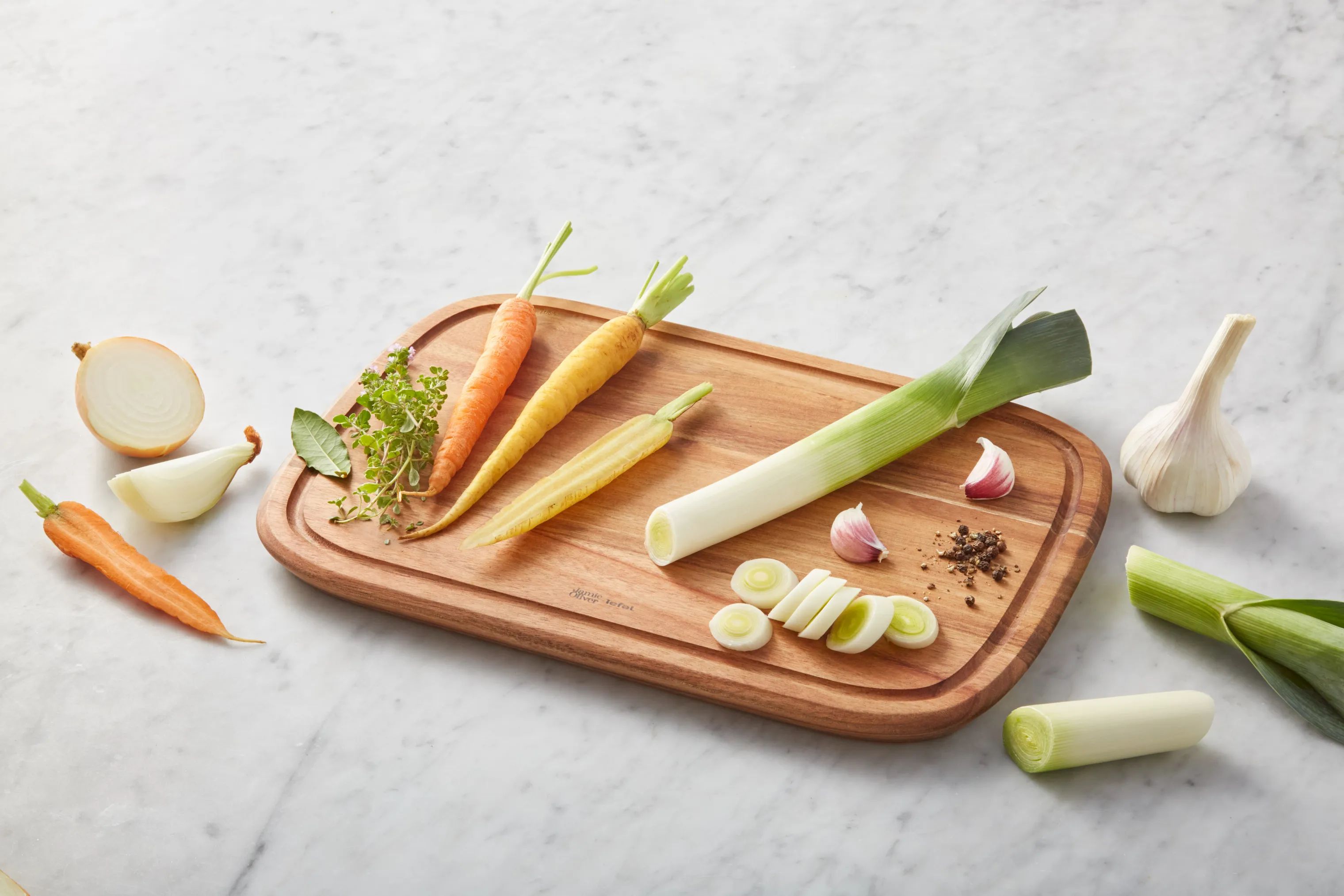 Jamie Oliver by Tefal Skærebrætter Jamie Oliver Knife Skærebræt i B25,1 x L37,5 cm, 3