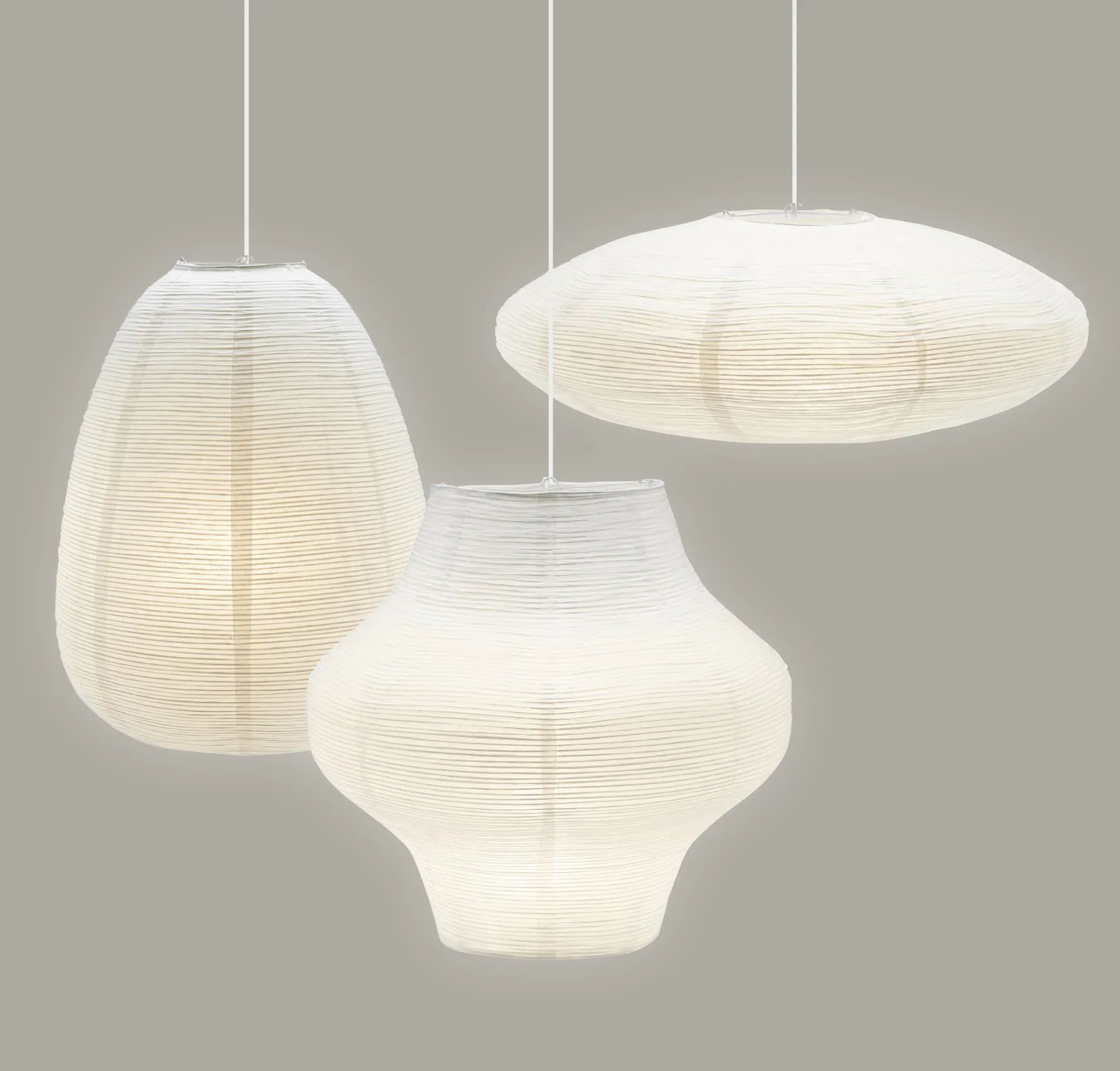 PR Home Pendler Sani Pendel i Hvid, 3