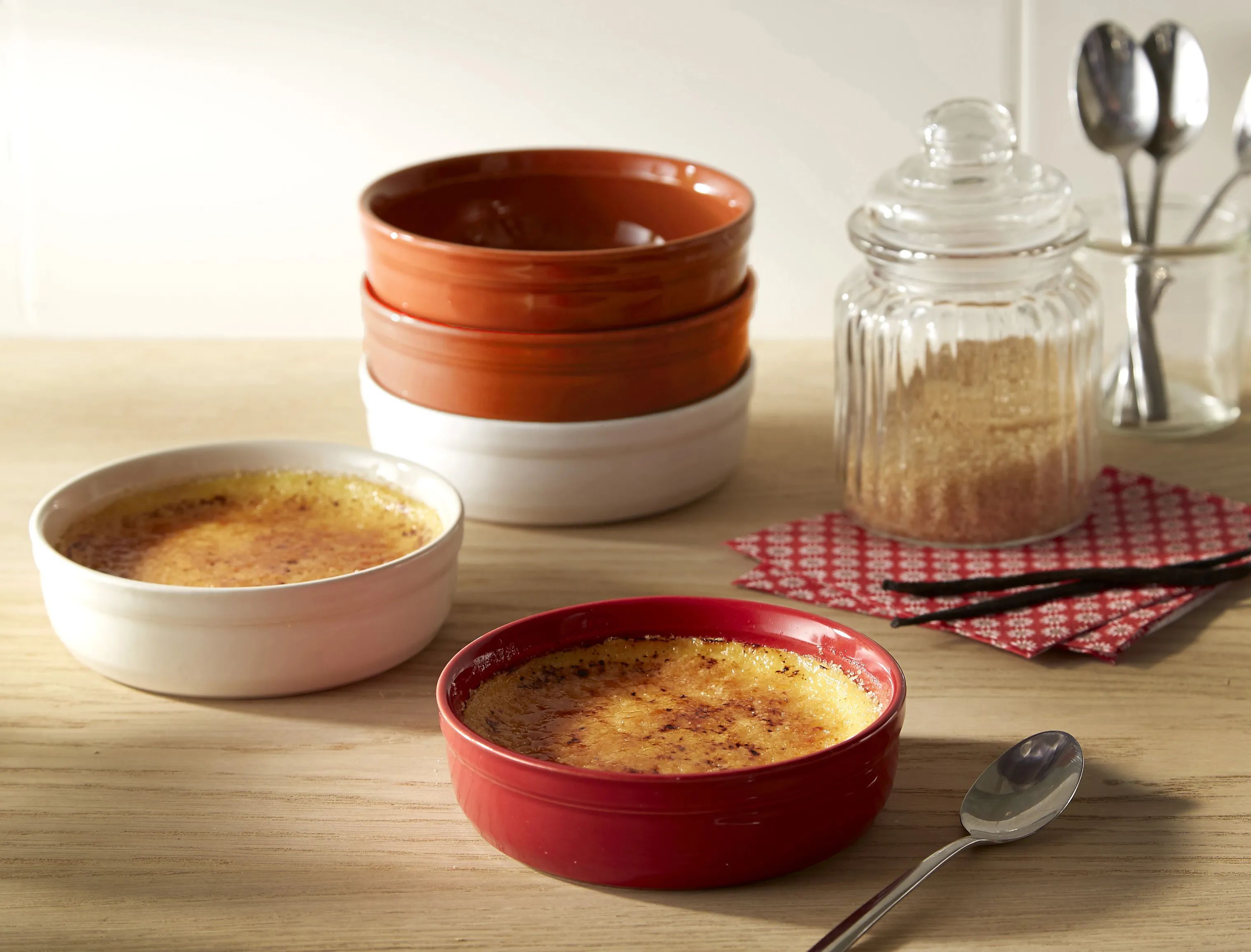 Emile Henry Ramekiner Creme Brulee Ramekin - 2 stk. i Cream, 2