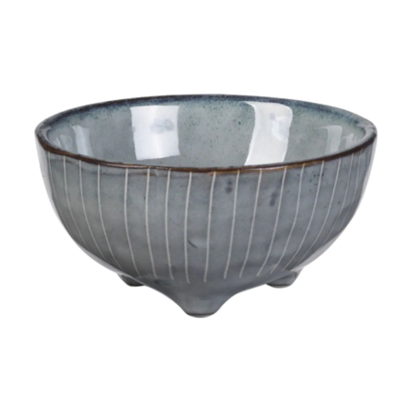 Broste Copenhagen Serveringsskåle Nordic Sea Skål m. Fod i Soft Blue, 1