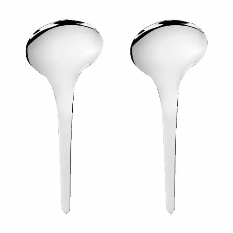 Georg Jensen Serveringsskeer Bloom Serveringske i Stål, 1