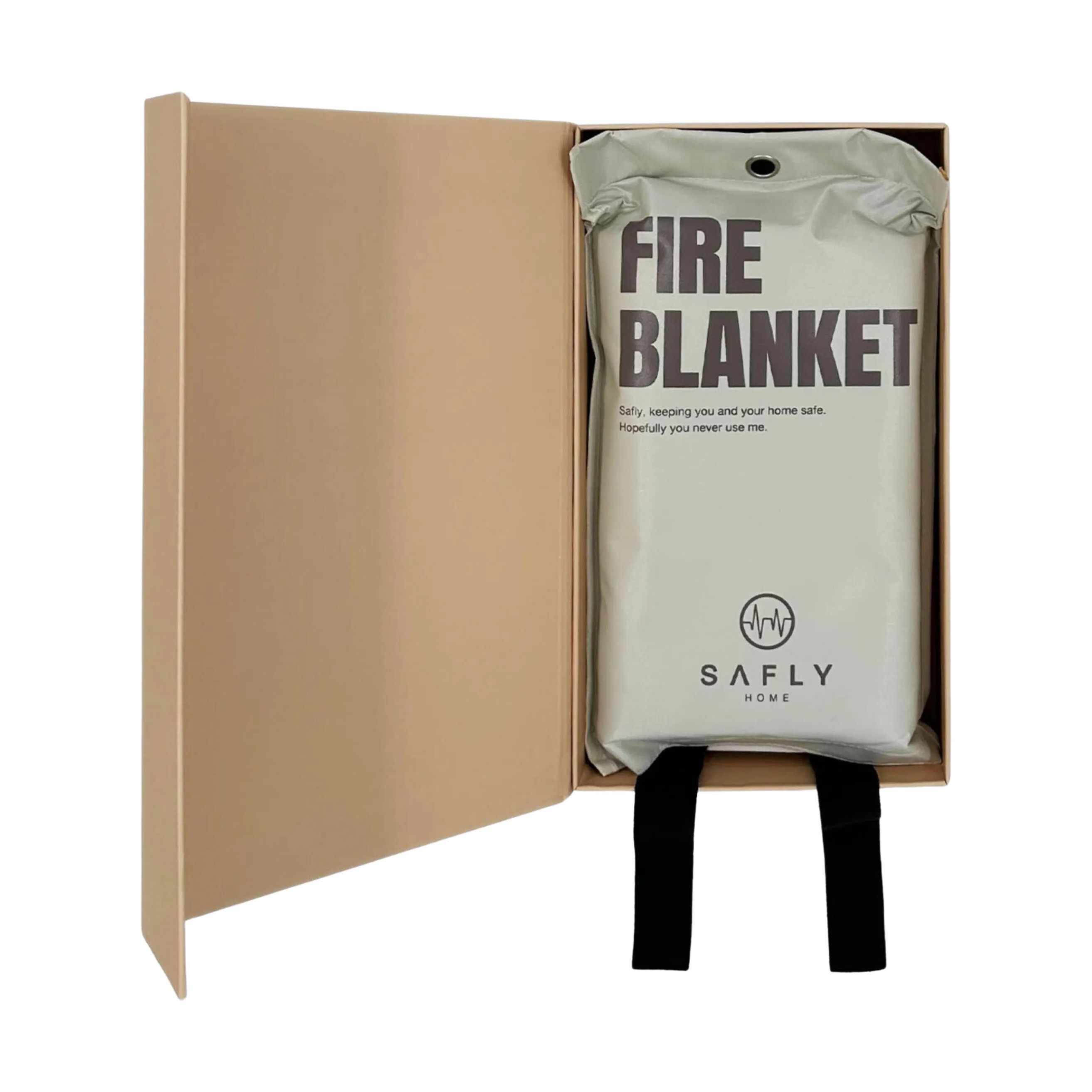 Safly Rengøringsmidler Home Brandtæppe i Beige, 4