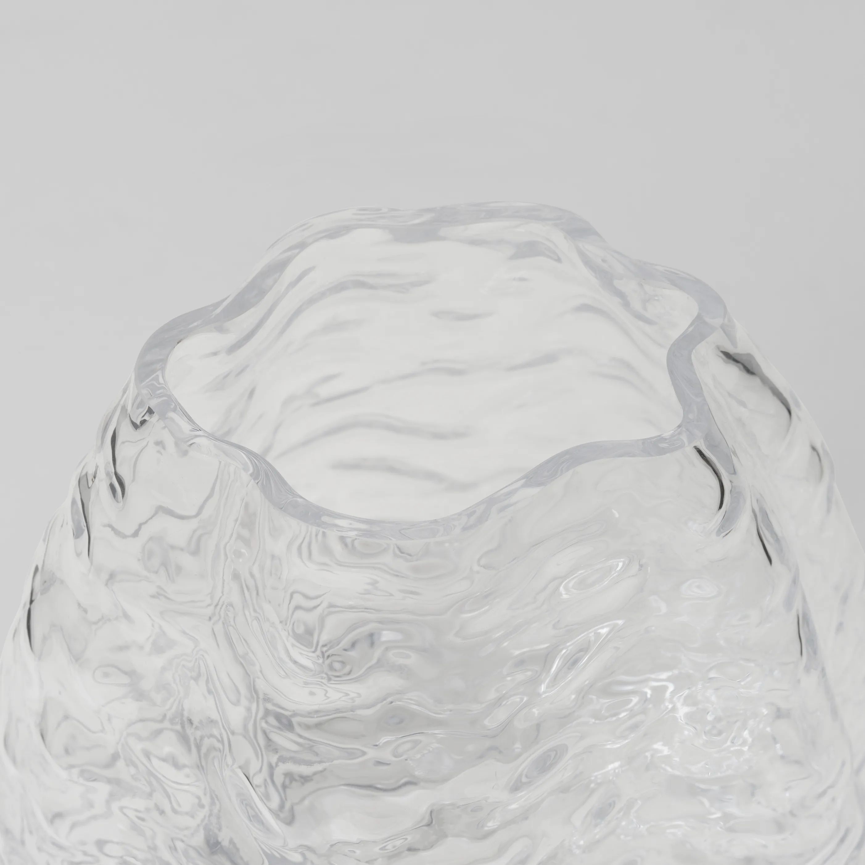 Broste Copenhagen Vaser Milla Vase i Klar, 25 cm, 3