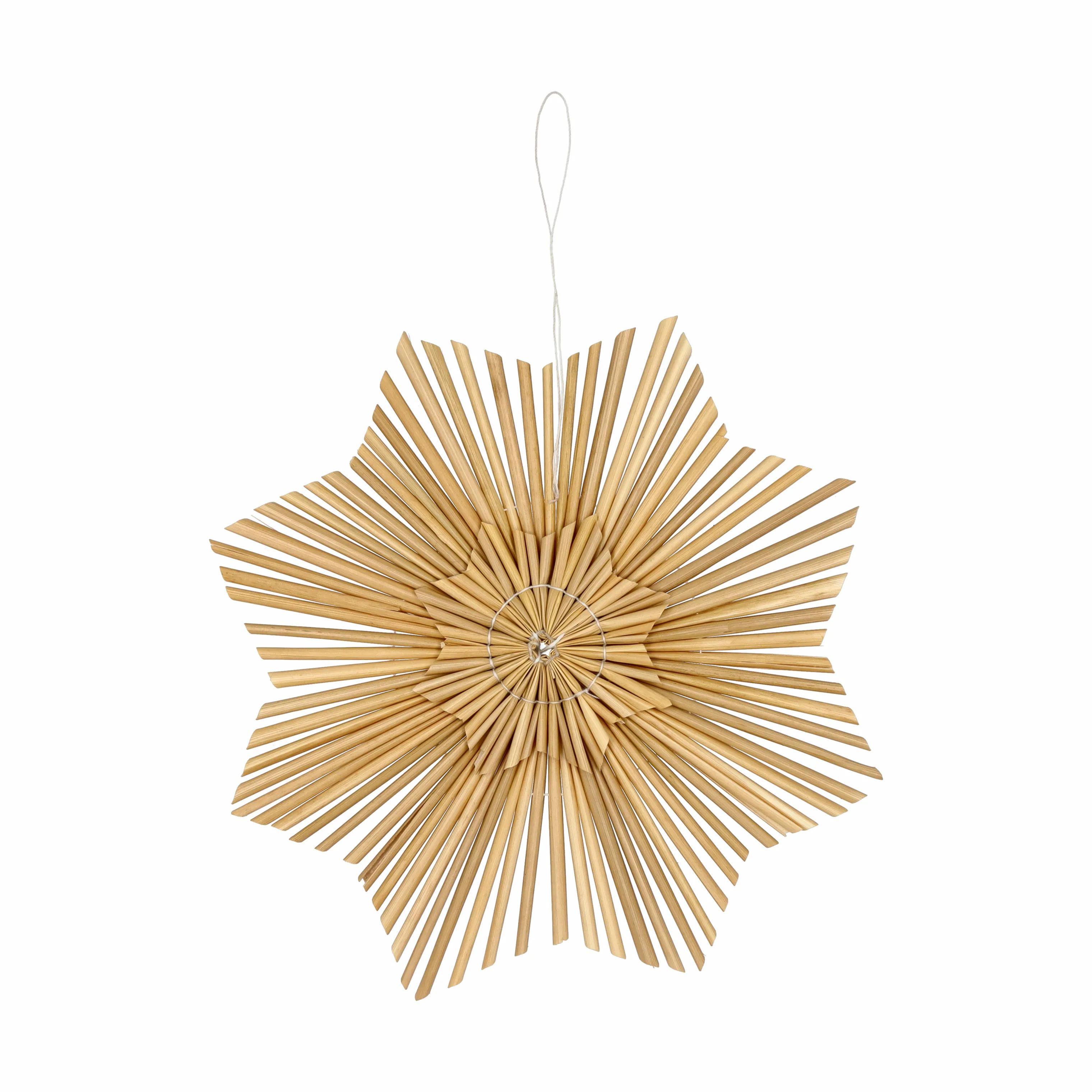 Casa Christmas Øvrigt julepynt Stjerne i Natur B 21 x L 21 cm, 1