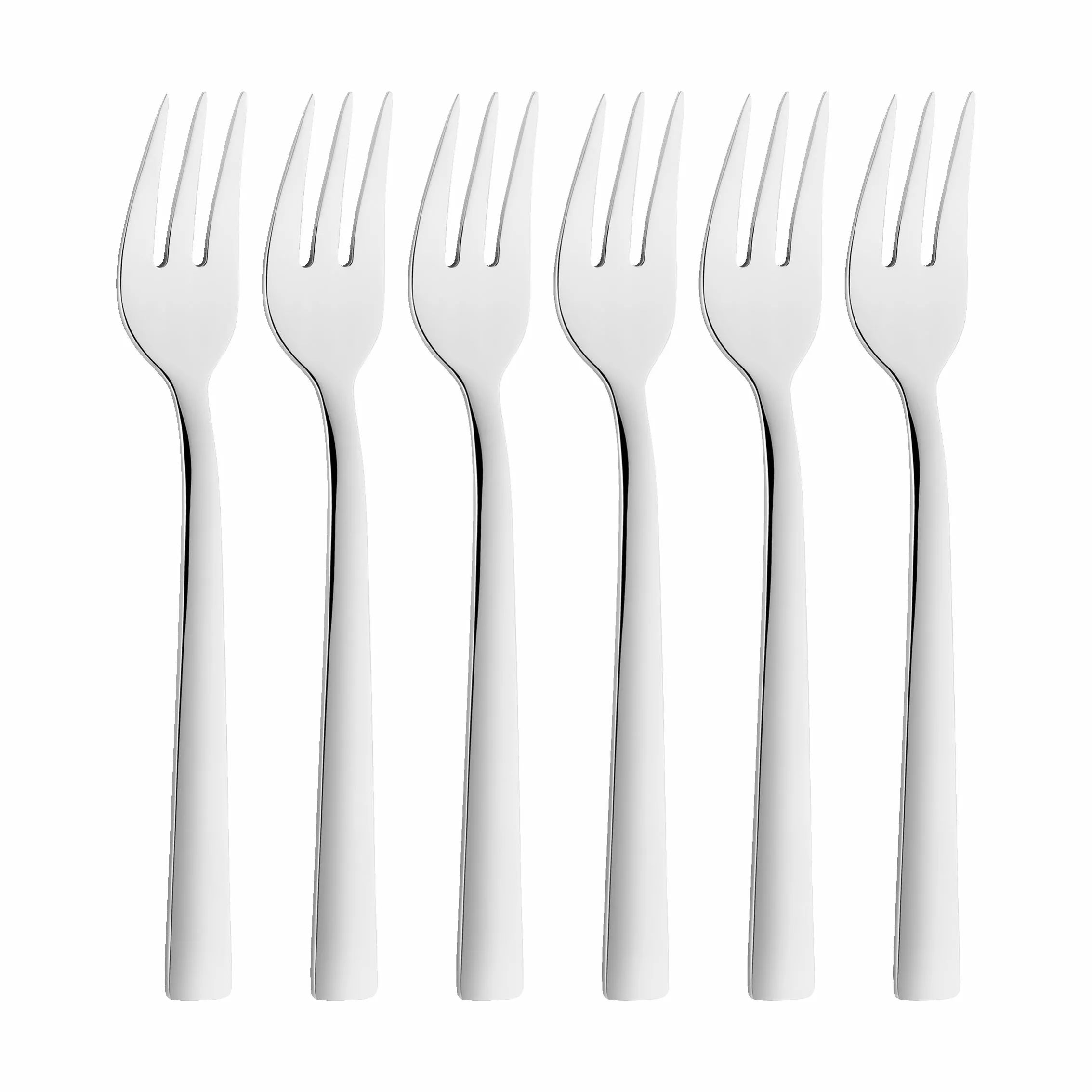 Zwilling Kagegafler Dinner Dessertgaffel - 6 stk. i Stål, 1