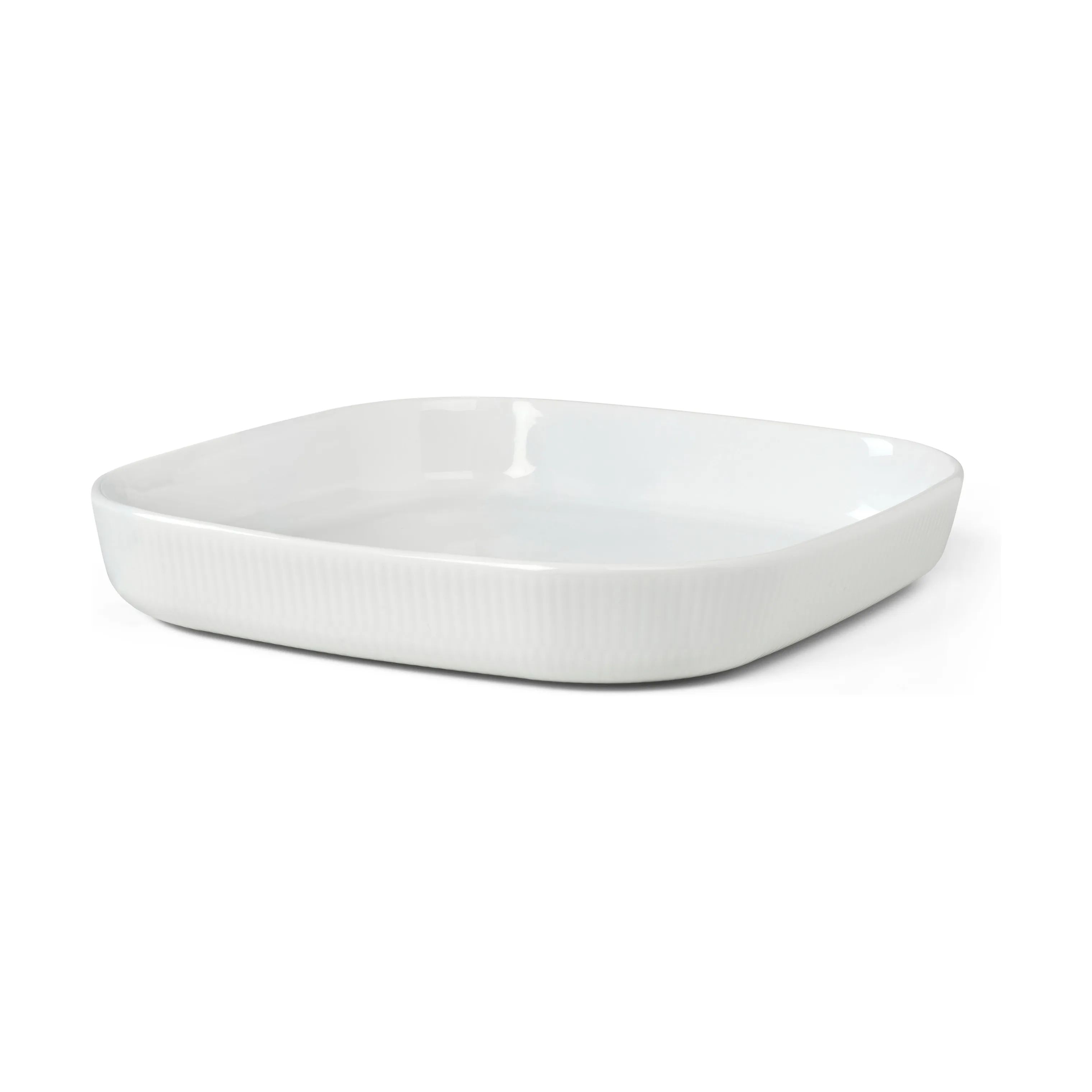 Royal Copenhagen Ovnfaste fade Hvid Riflet Ovnfast Fad i Hvid, 1