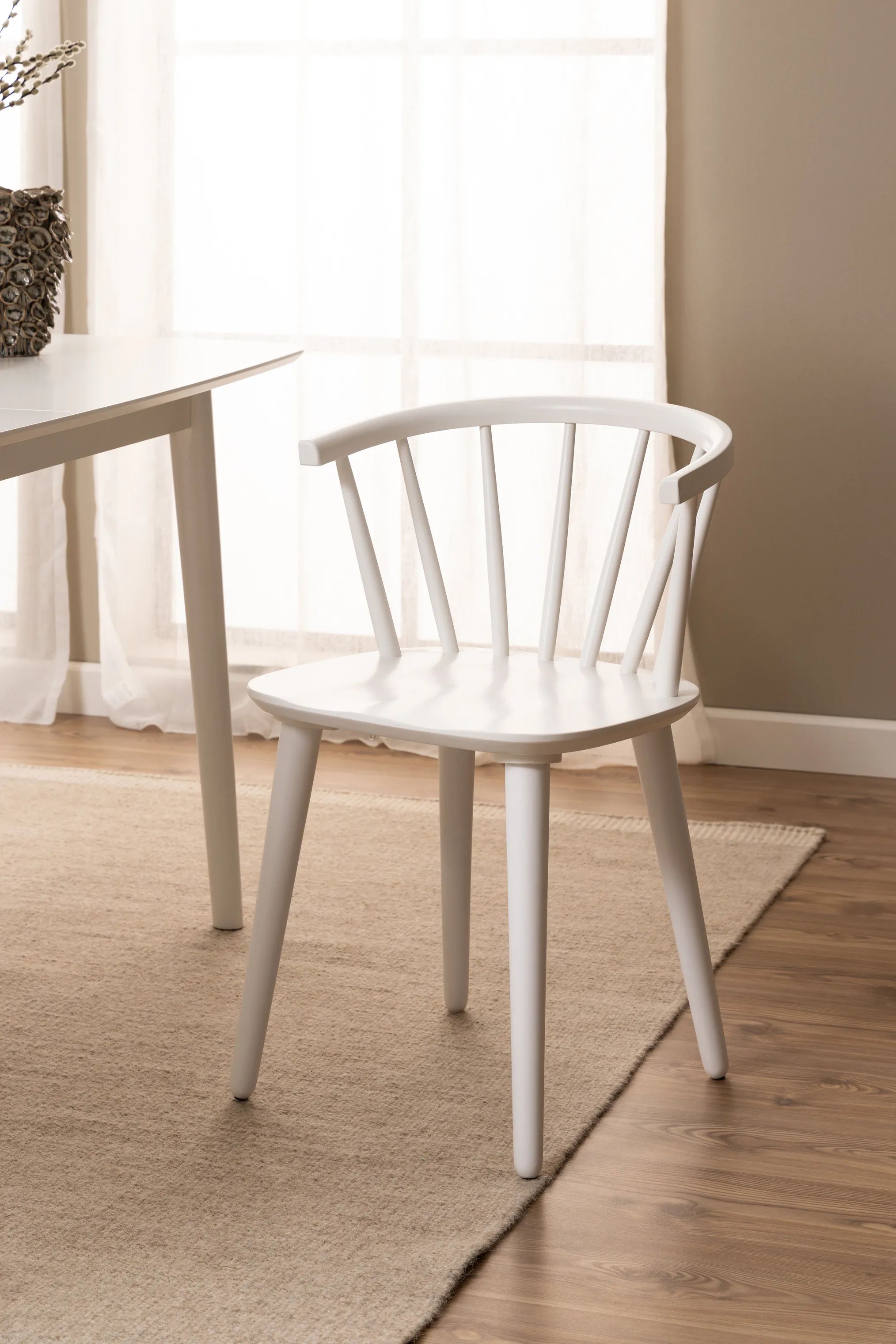 CASA Living Spisebordsstole Ida Spisebordsstol - 2 stk i Hvid, 3