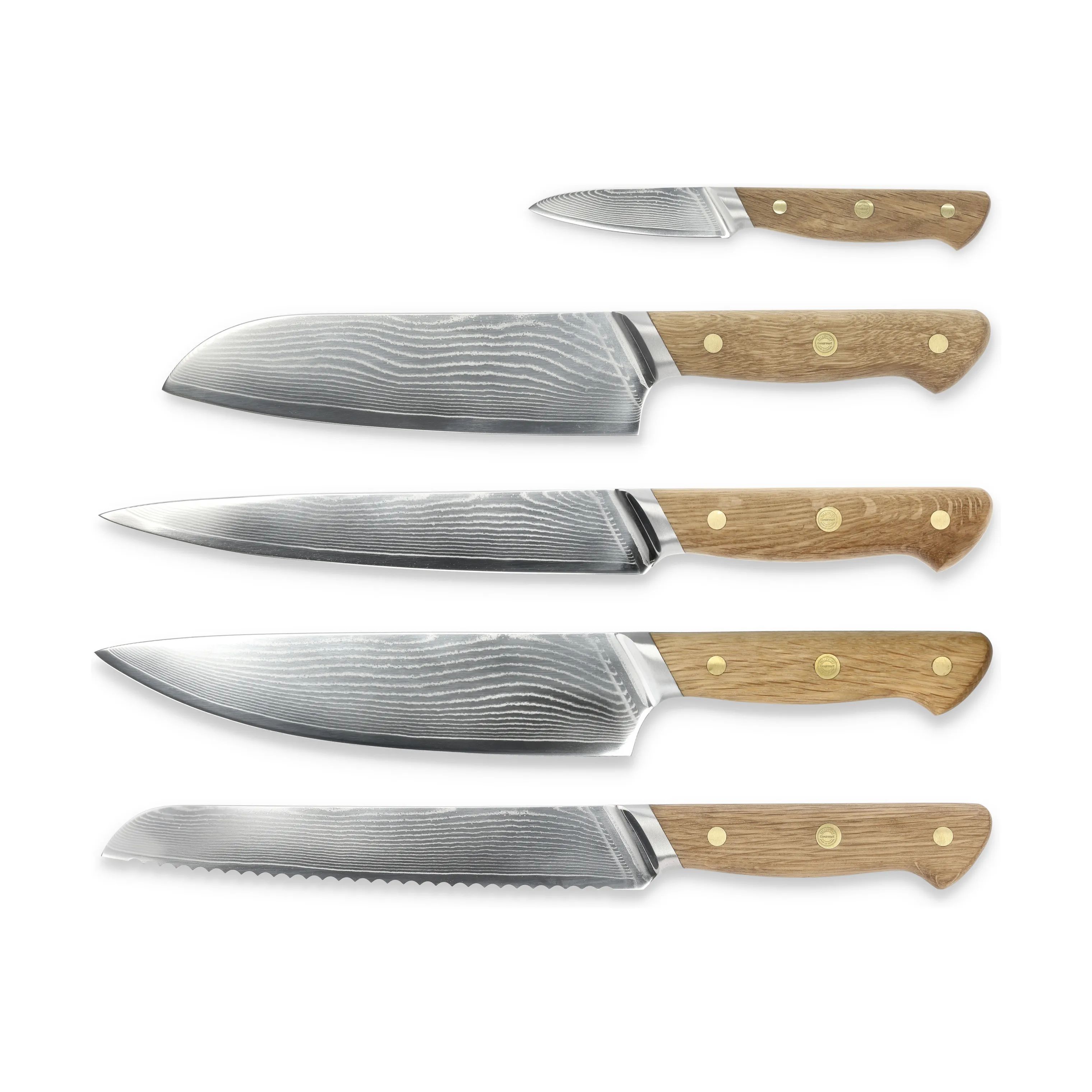 Pillivuyt Gourmet Knivsæt Douron Knivsæt - 5 dele i 5 dele, 1