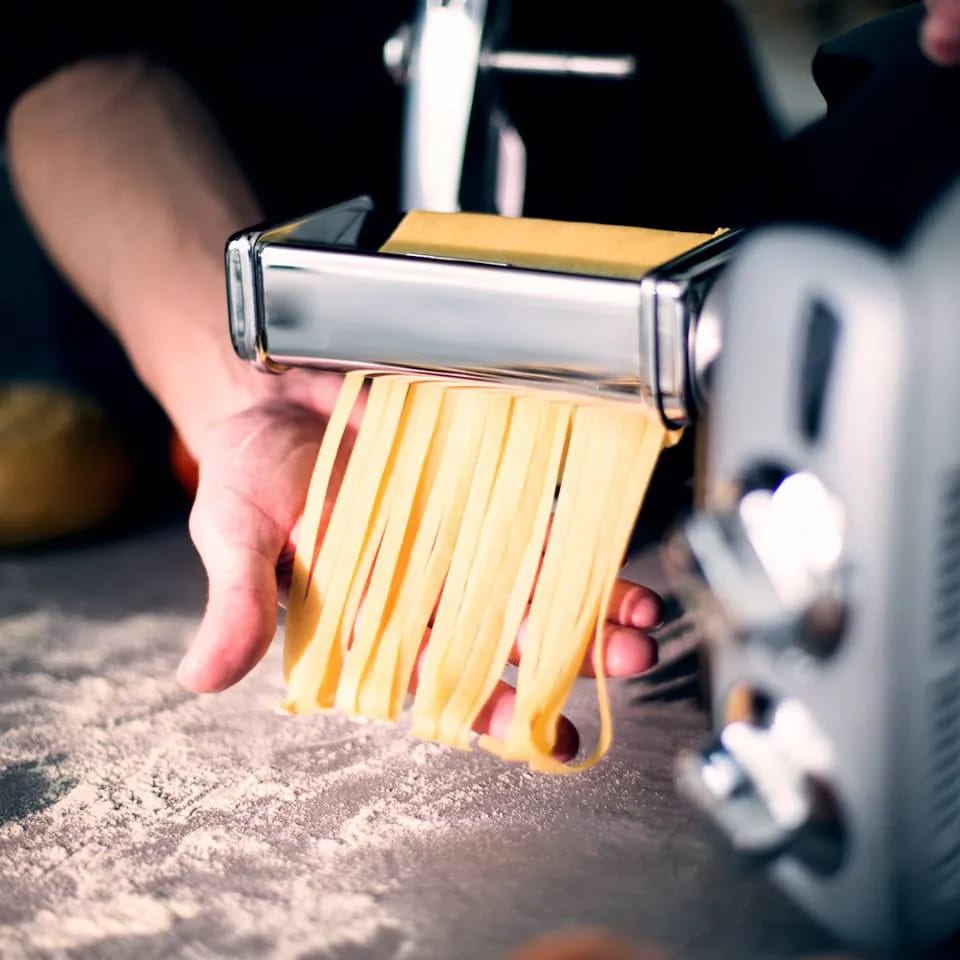Ankarsrum Assistent Original Tilbehør til røremaskiner Pastarulle - Fettuccine i Fettuccine, 2