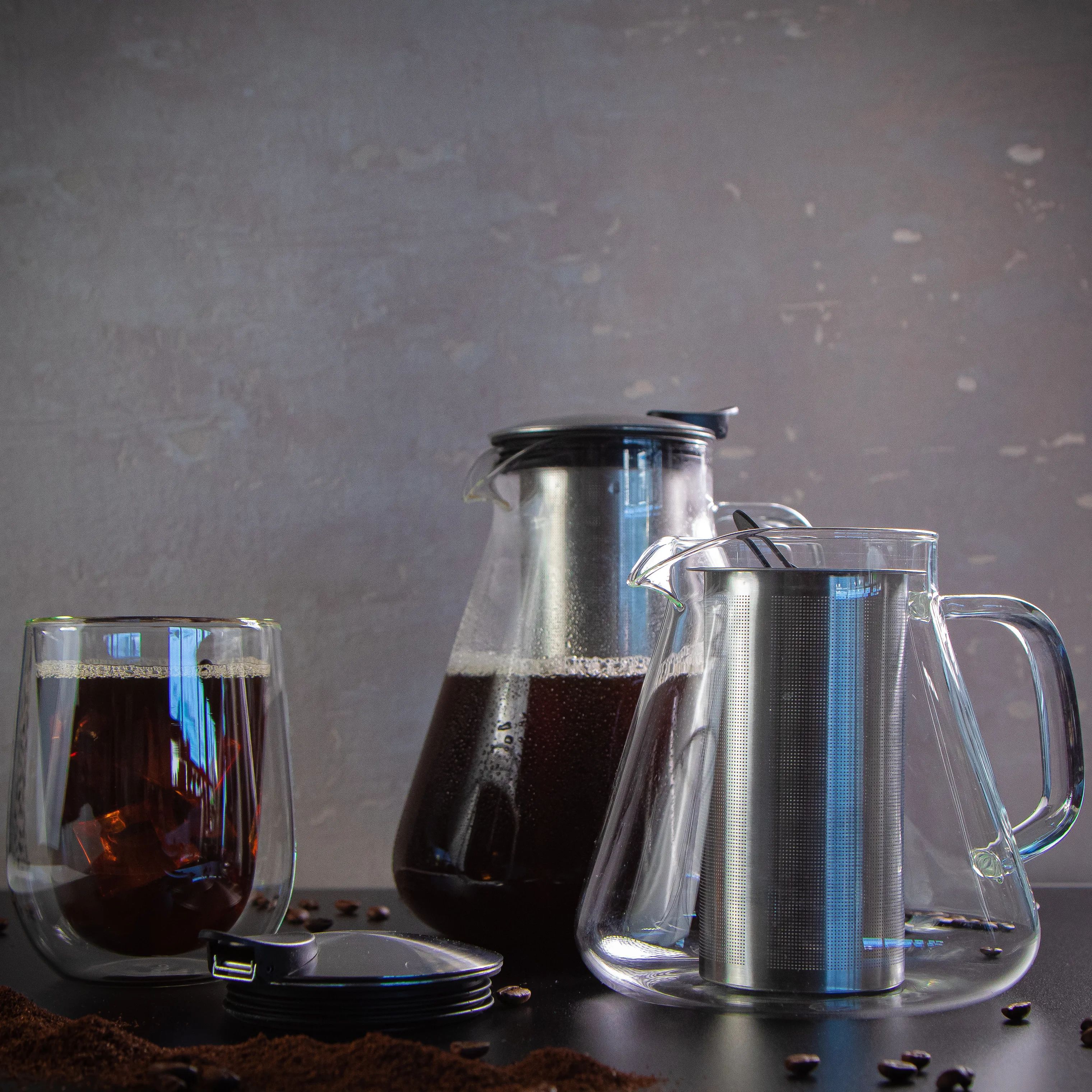 Cilio Tekander Tekande med Infuser i Klar, 2