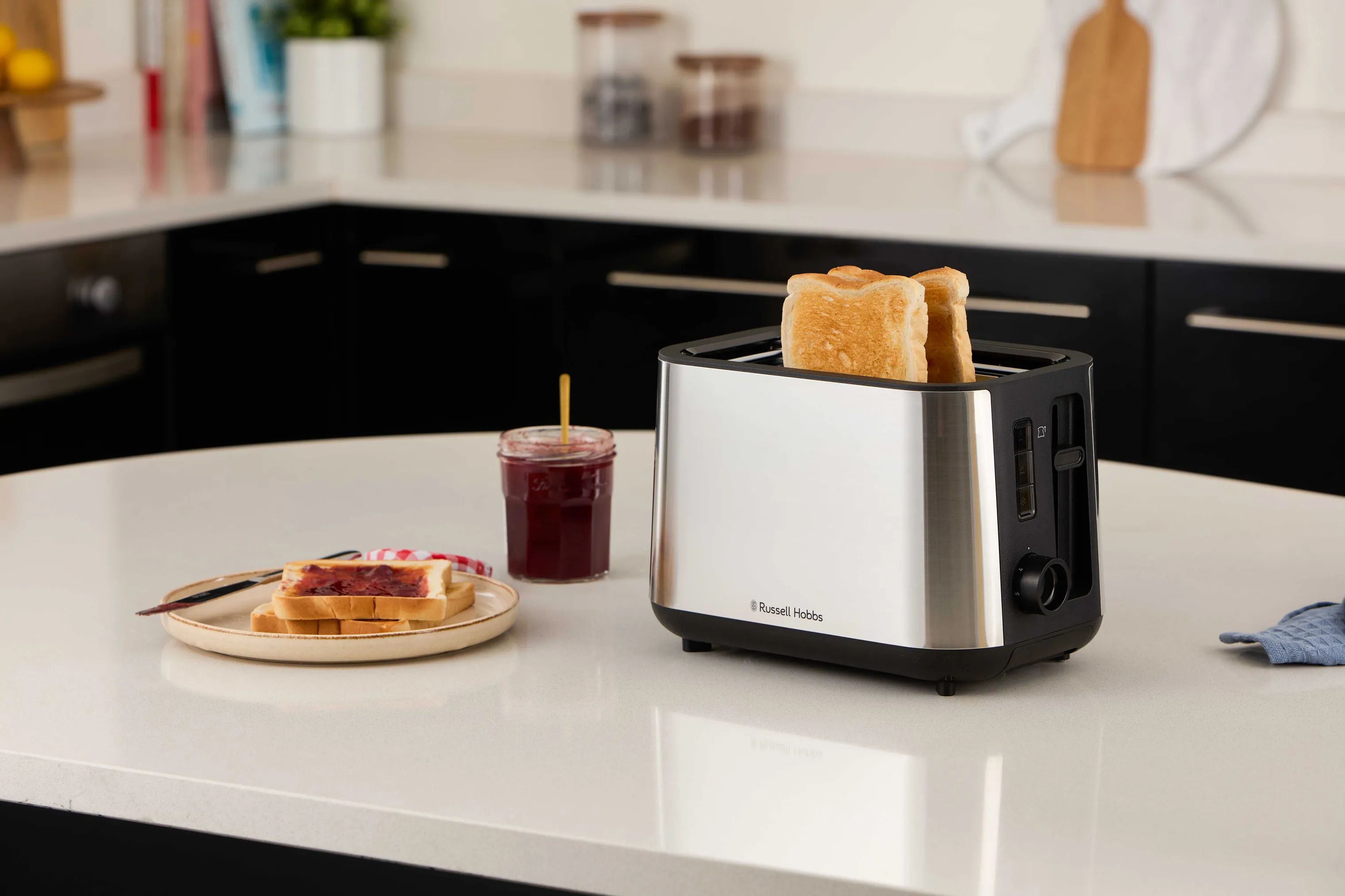 Russell Hobbs Brødristere Heaton Brødrister i Rustfrit stål, 2