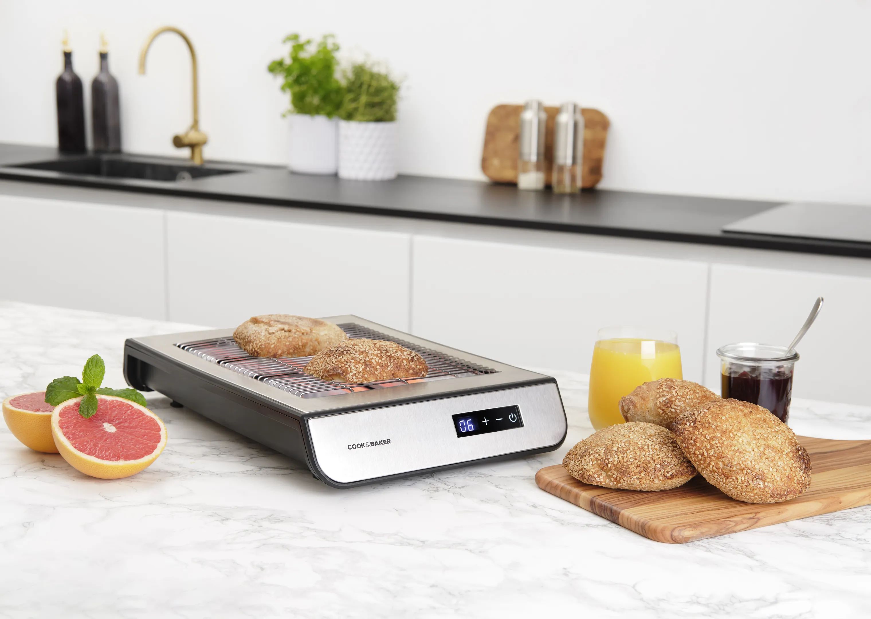 Cook & Baker Brødristere Brødrister i sort, 4