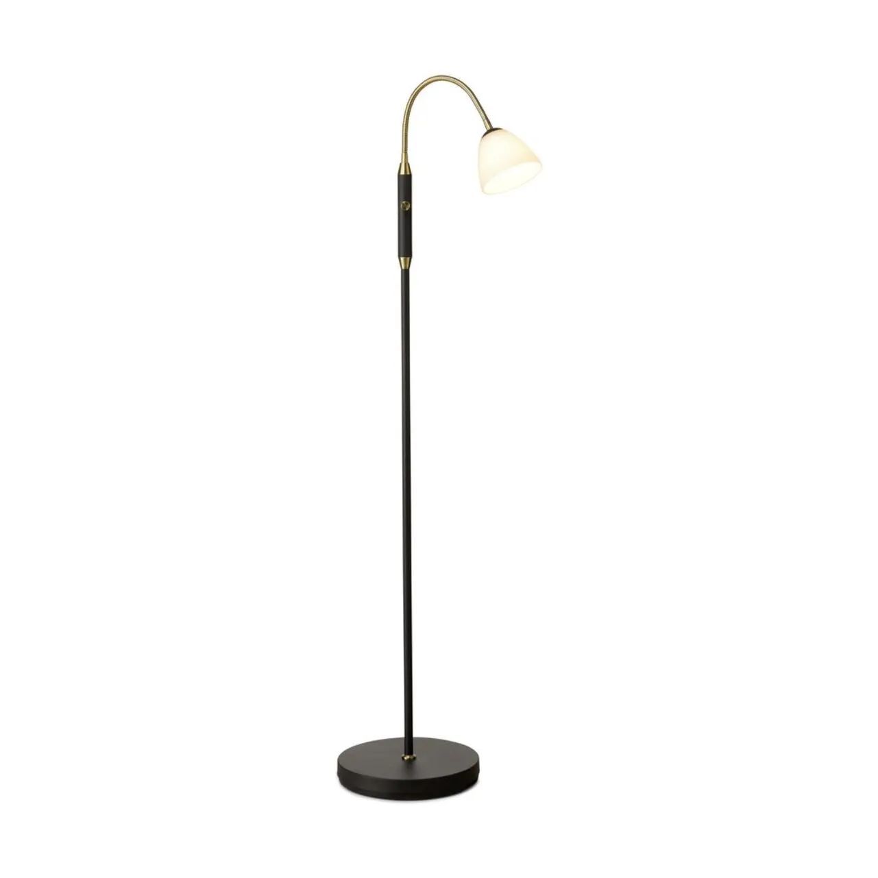 Halo Design Gulvlamper Lucid LED Gulvlampe i Sort, 1