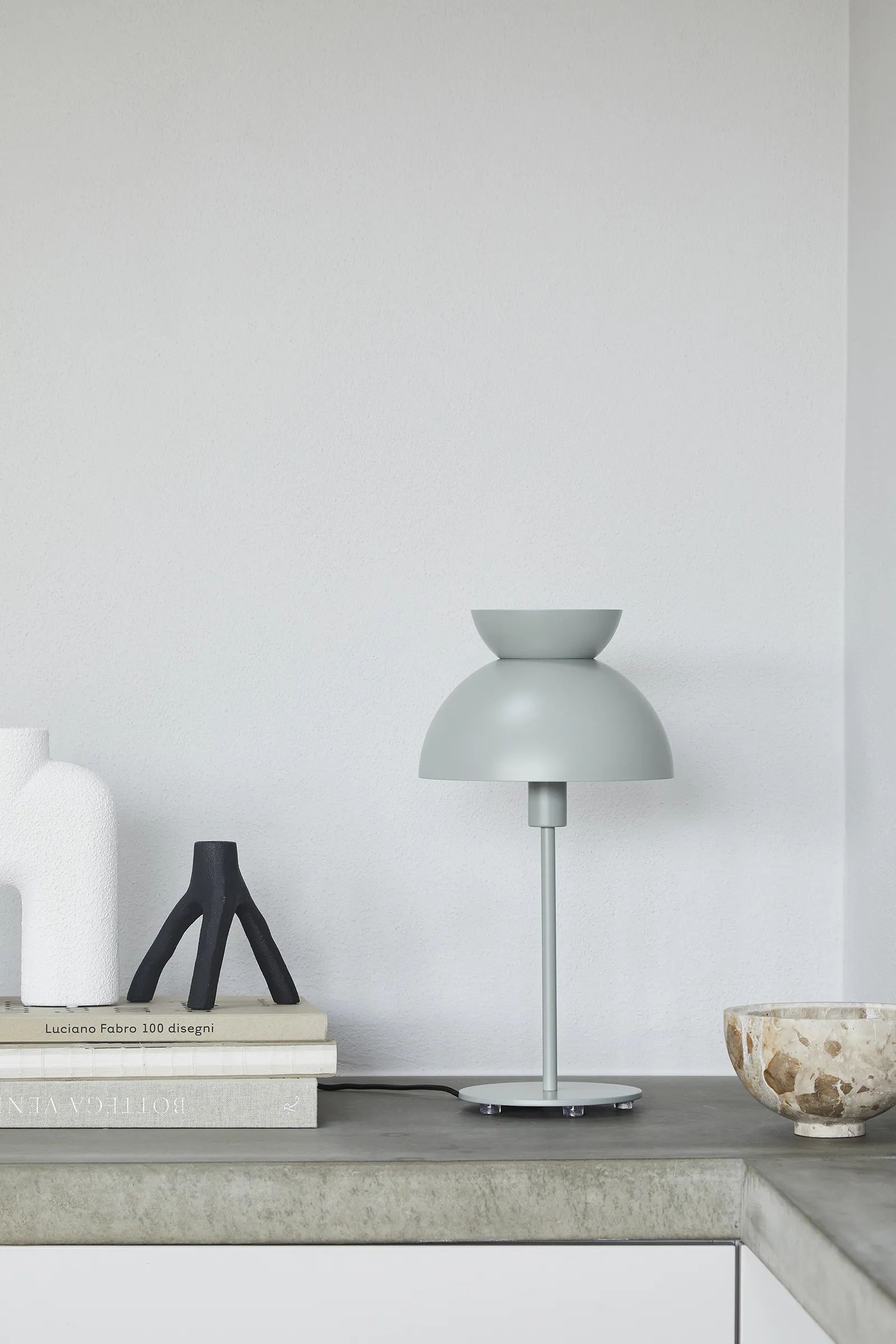 FRANDSEN Bordlamper Butterfly Bordlampe i mat støvet grøn, 2