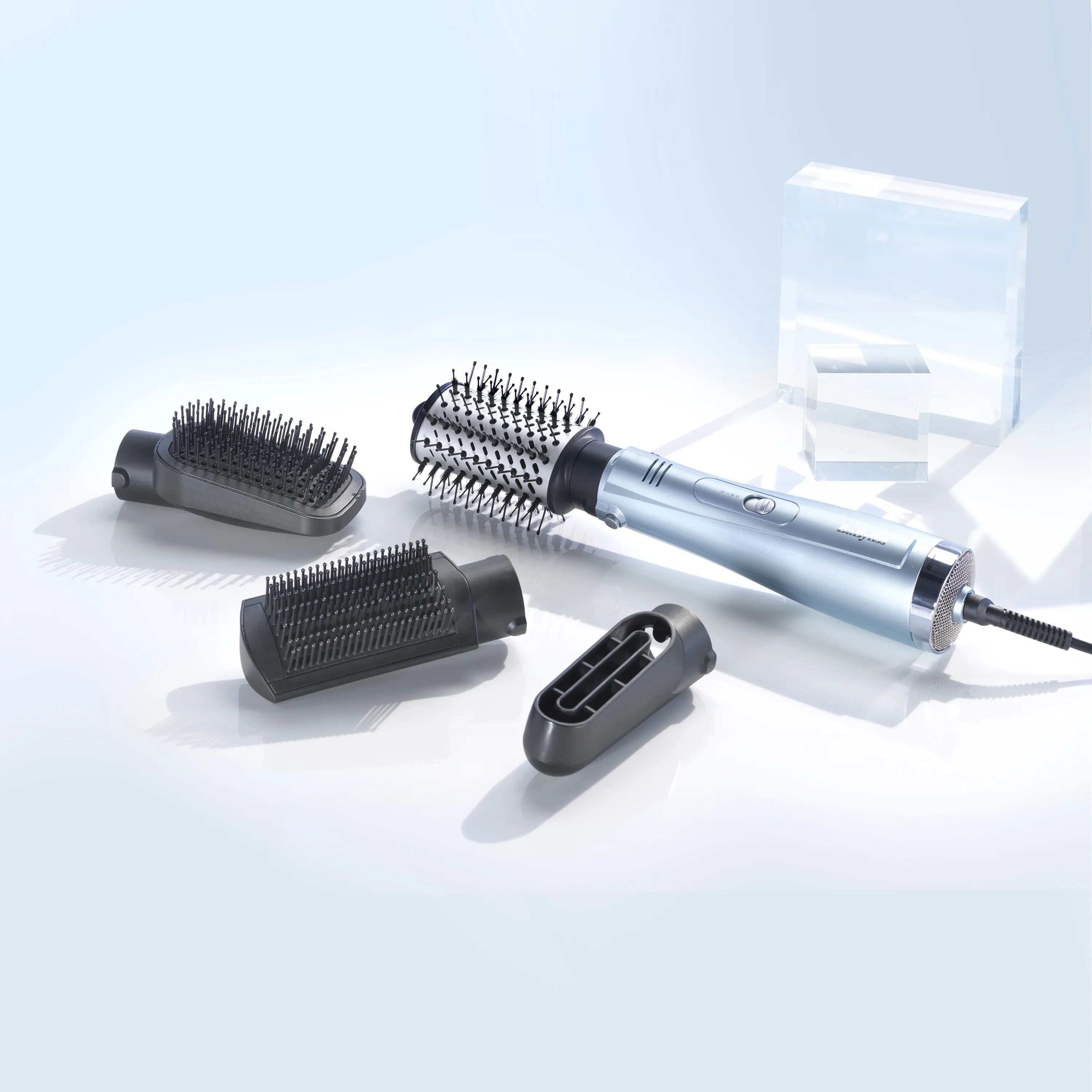BaByliss Hårtørrere Hydro Fusion Smooth & Shape Hårtørrer i Blå, 3