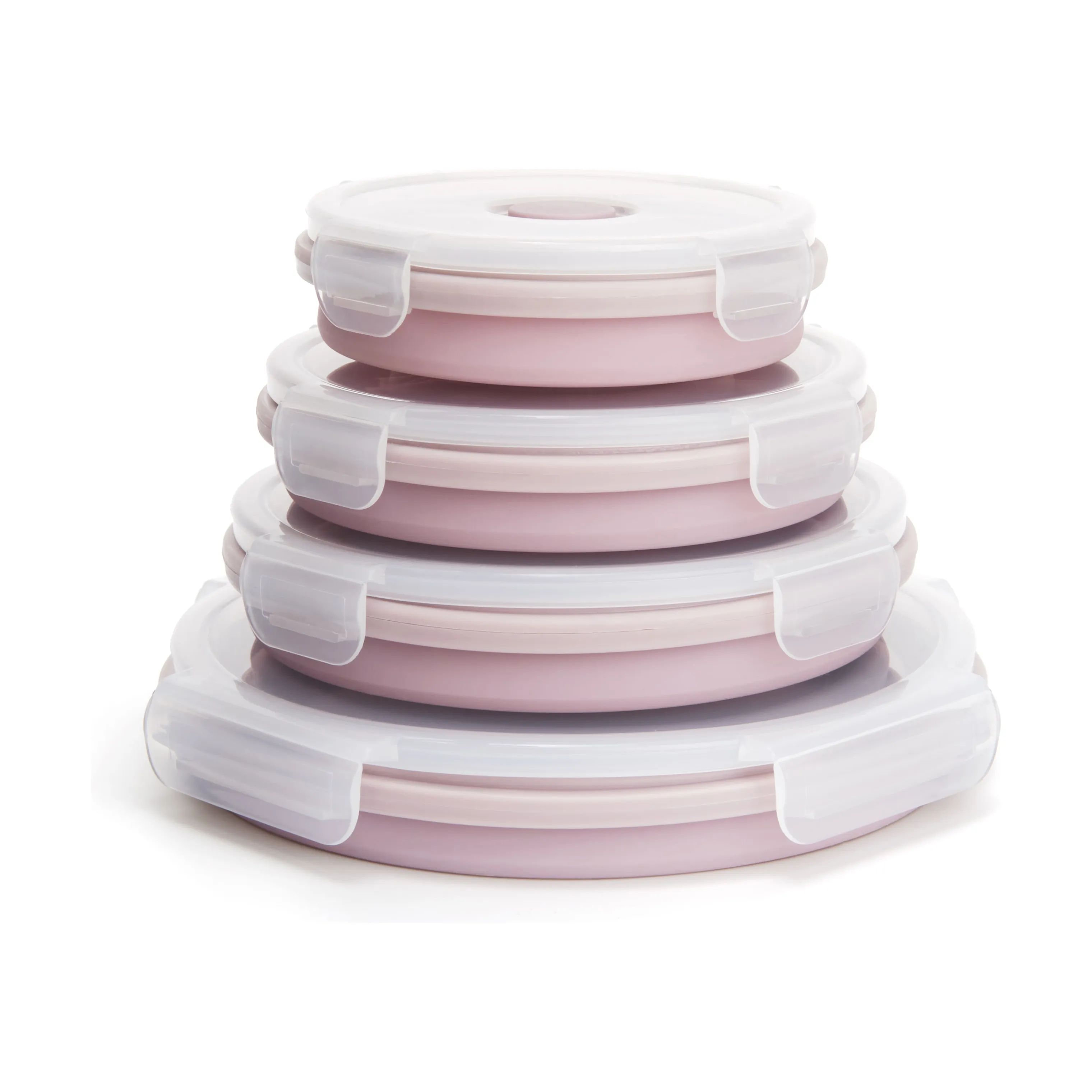 Cook & Baker Opbevaringsbokse Foldbare Opbevaringsbokse - 4 stk. i rosa, 2