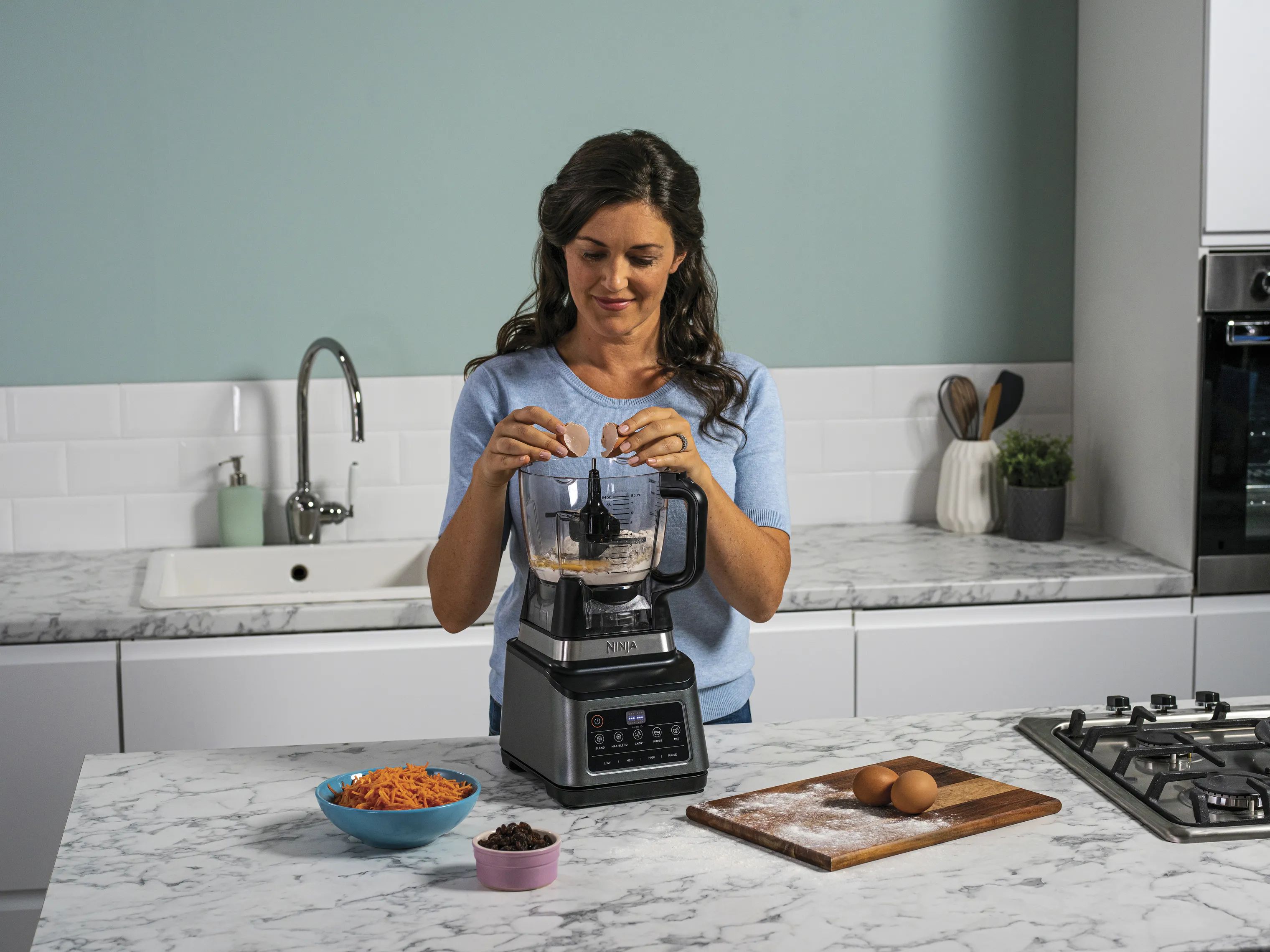 Ninja Foodprocessorer Ninja 3in1 Foodprocessor/Blender BN800EU i Sort, 5