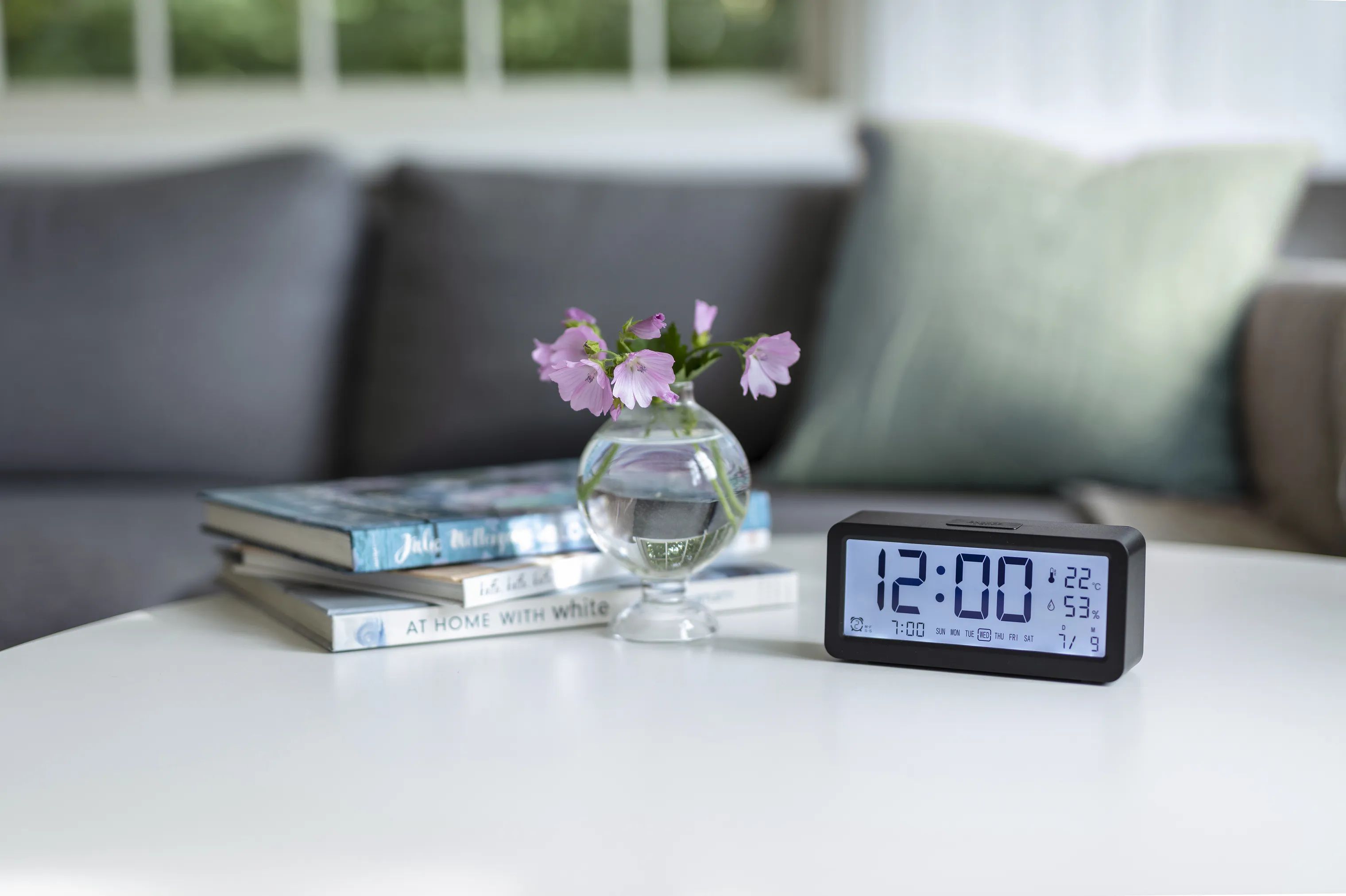 CASA Living Vækkeure Digitalt Vækkeur i Sort, 2