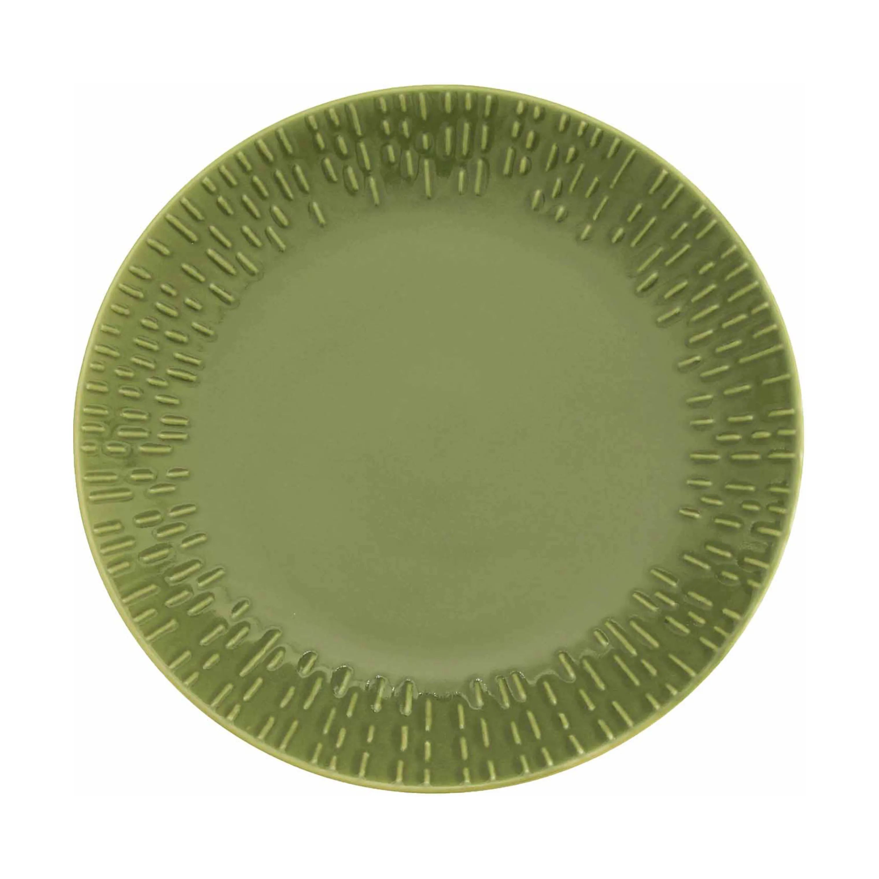 Life In Colour Kagetallerkener Confetti Desserttallerken i Olive, 1