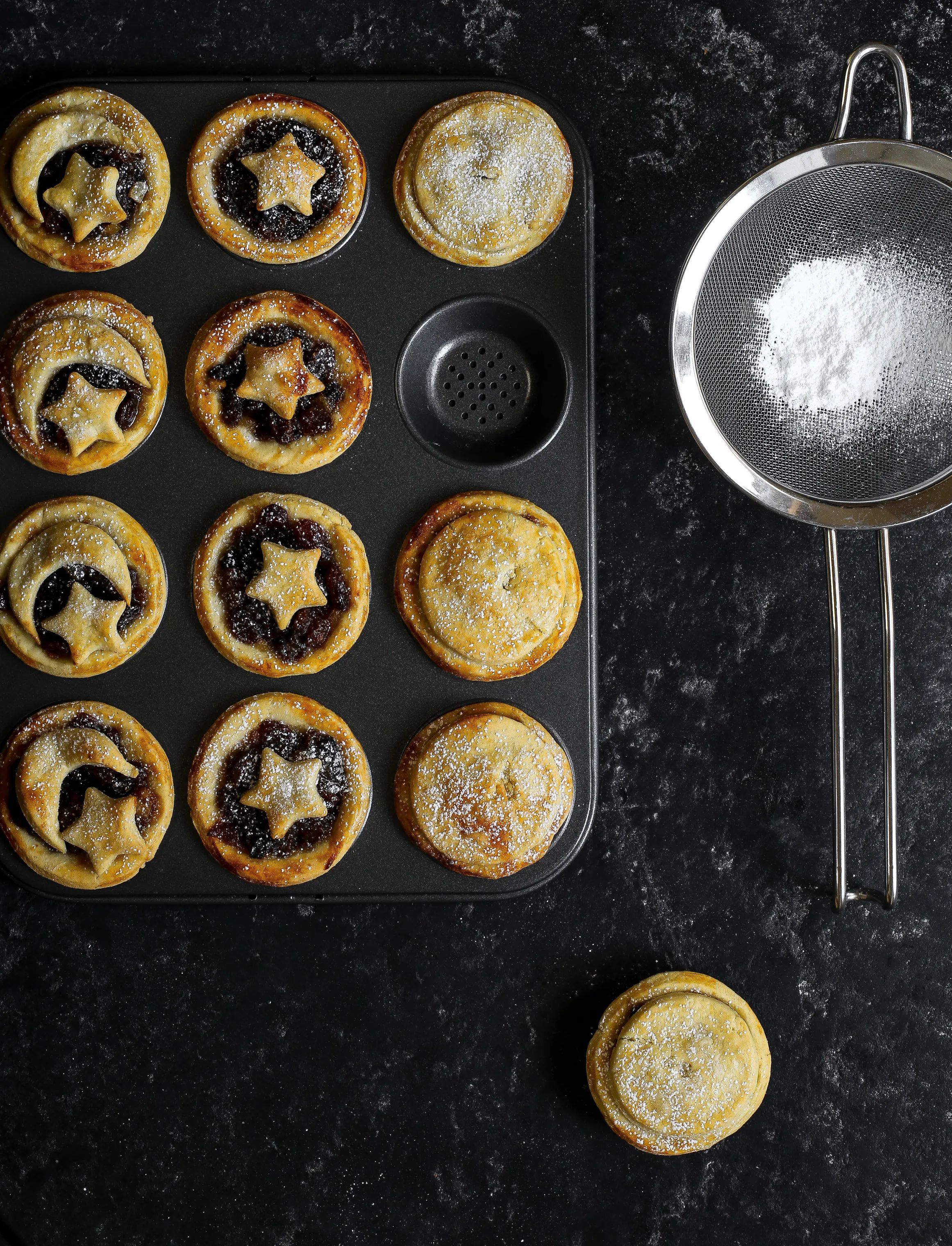 MasterClass Muffinforme Gourmet Muffinform i Sort, 2