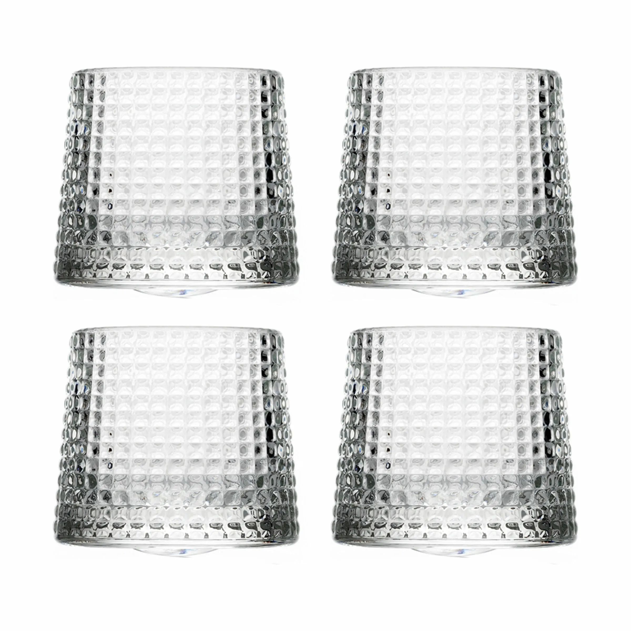 La Rochère Lowball glas Blossom Whiskeyglas - 4 stk. i Klar, 1