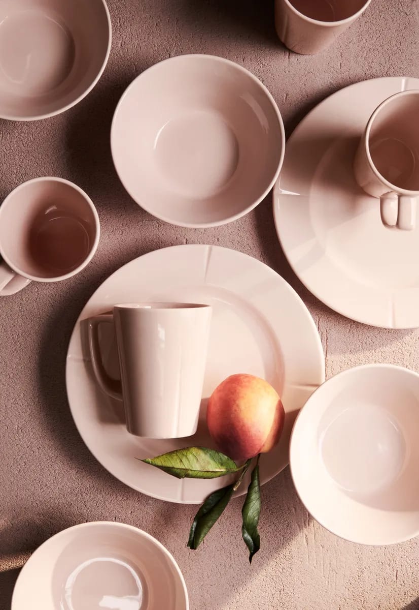 Rosendahl Frokosttallerkener Grand Cru Tallerken i blush, 23 cm, 3