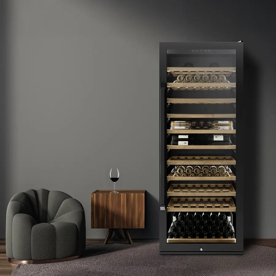 Caso Vinkøleskabe Winesafe Vinkøleskab i Sort, 2