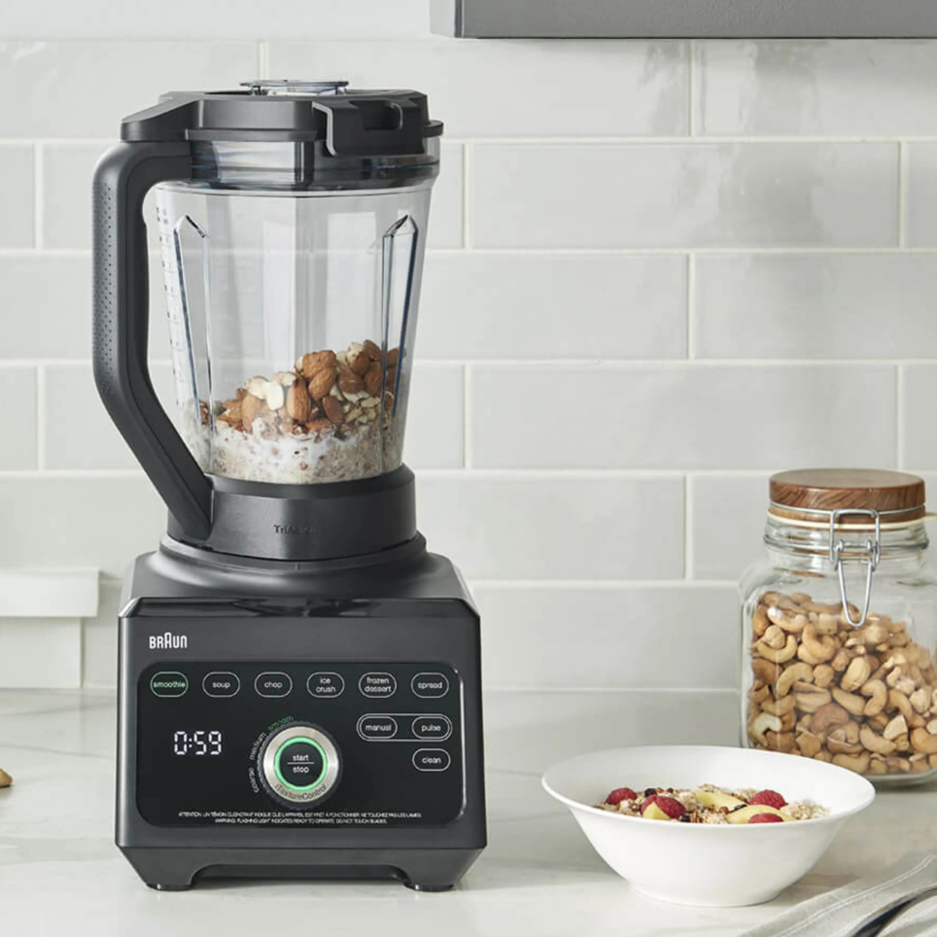 Braun Blendere Power Blend 9 Blender JB9040BK i Sort, 6
