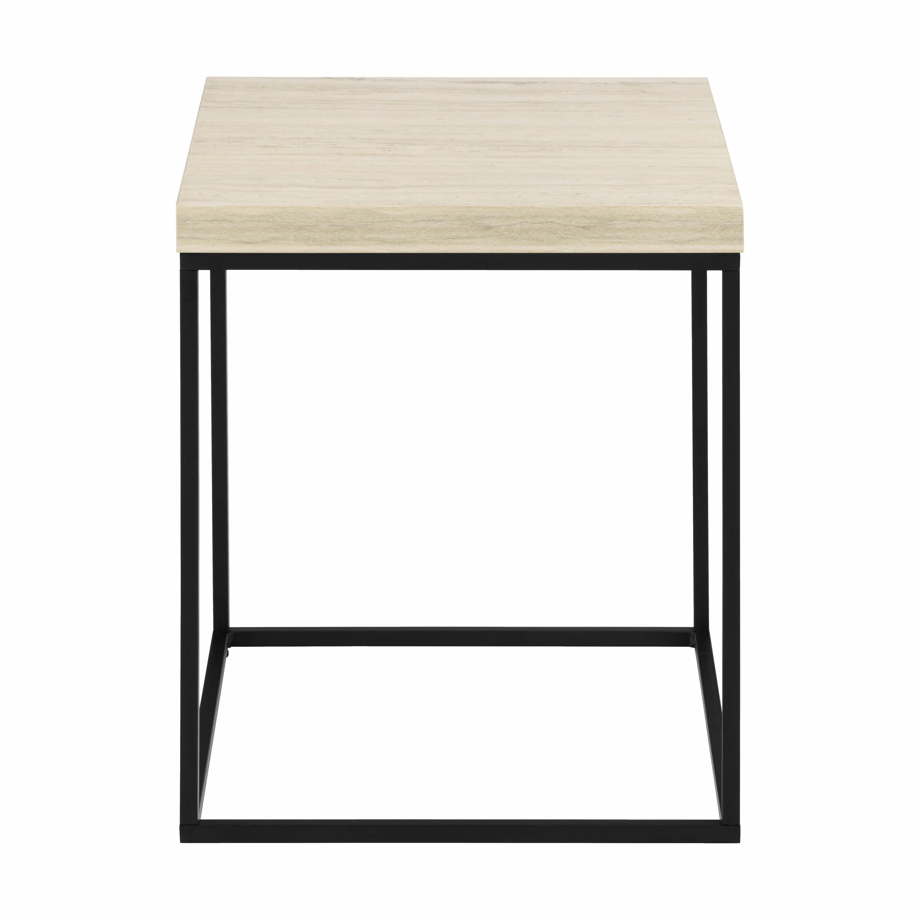 CASA Living Sofaborde Barossa Sofabord i Beige, B40 x L40 cm, 1