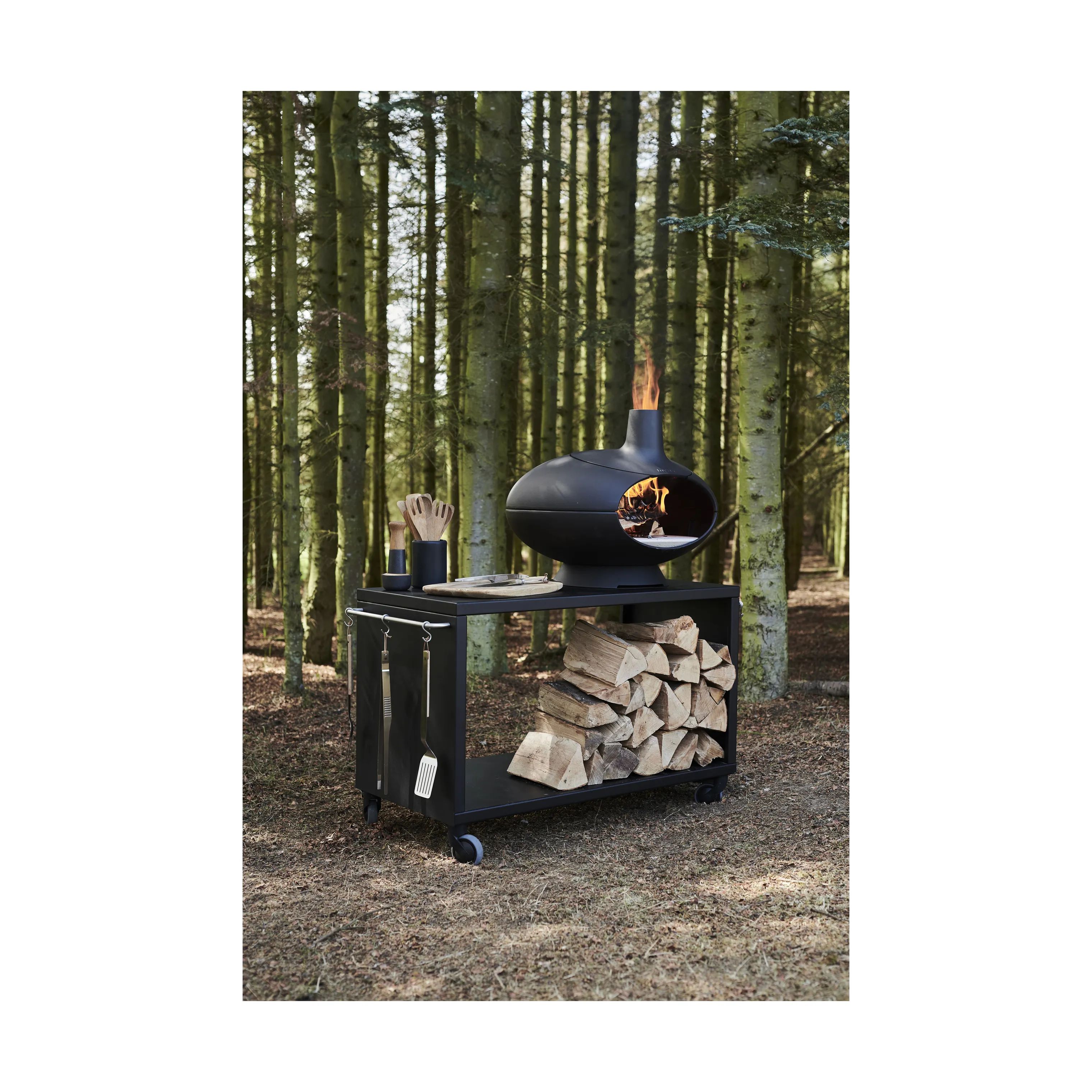Morsø Grillborde Garden Udebord Sort i Sort, 60 cm, 4
