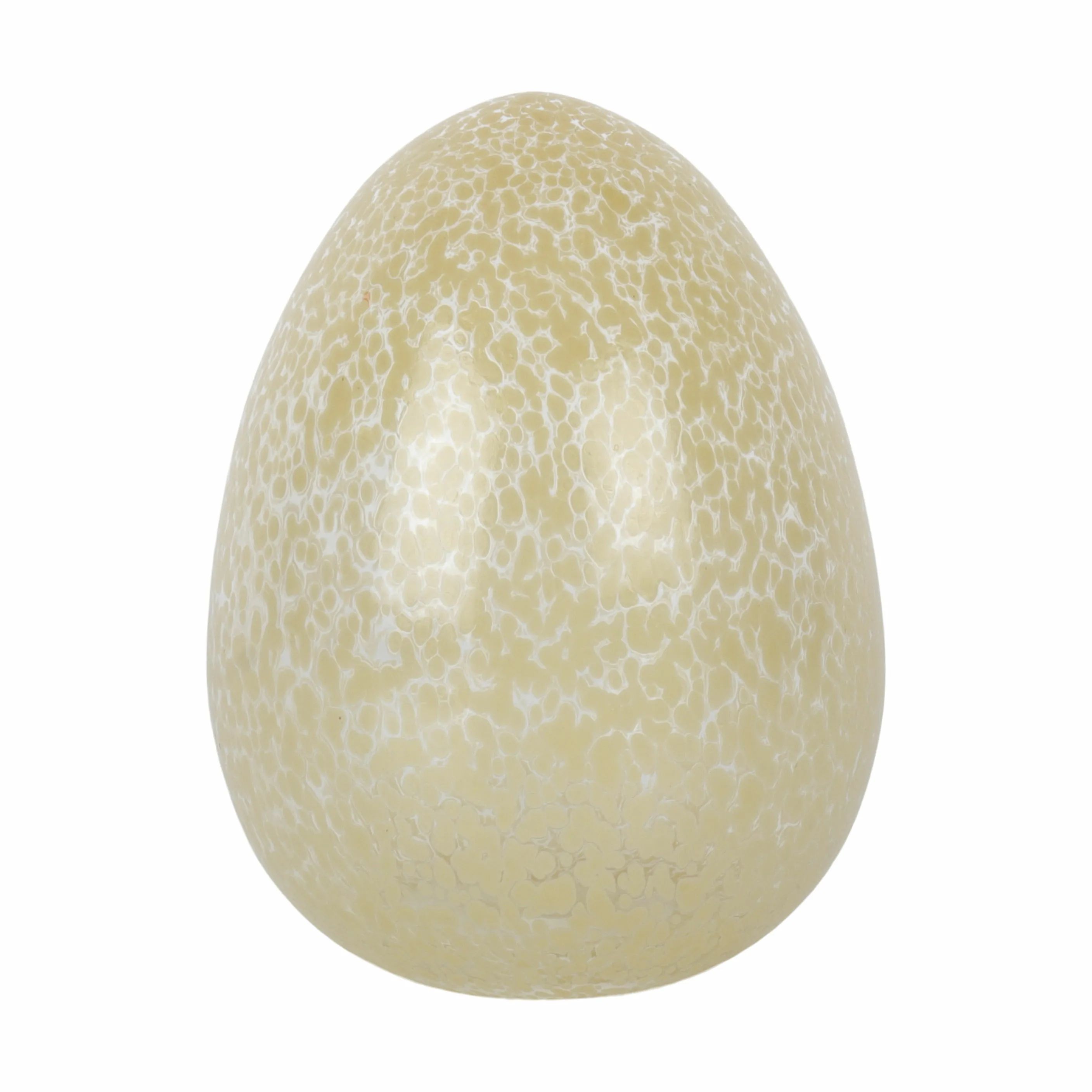 CASA Living Påskeæg og ophæng Dekorationsæg i Lysegul, 14,5 cm, 1