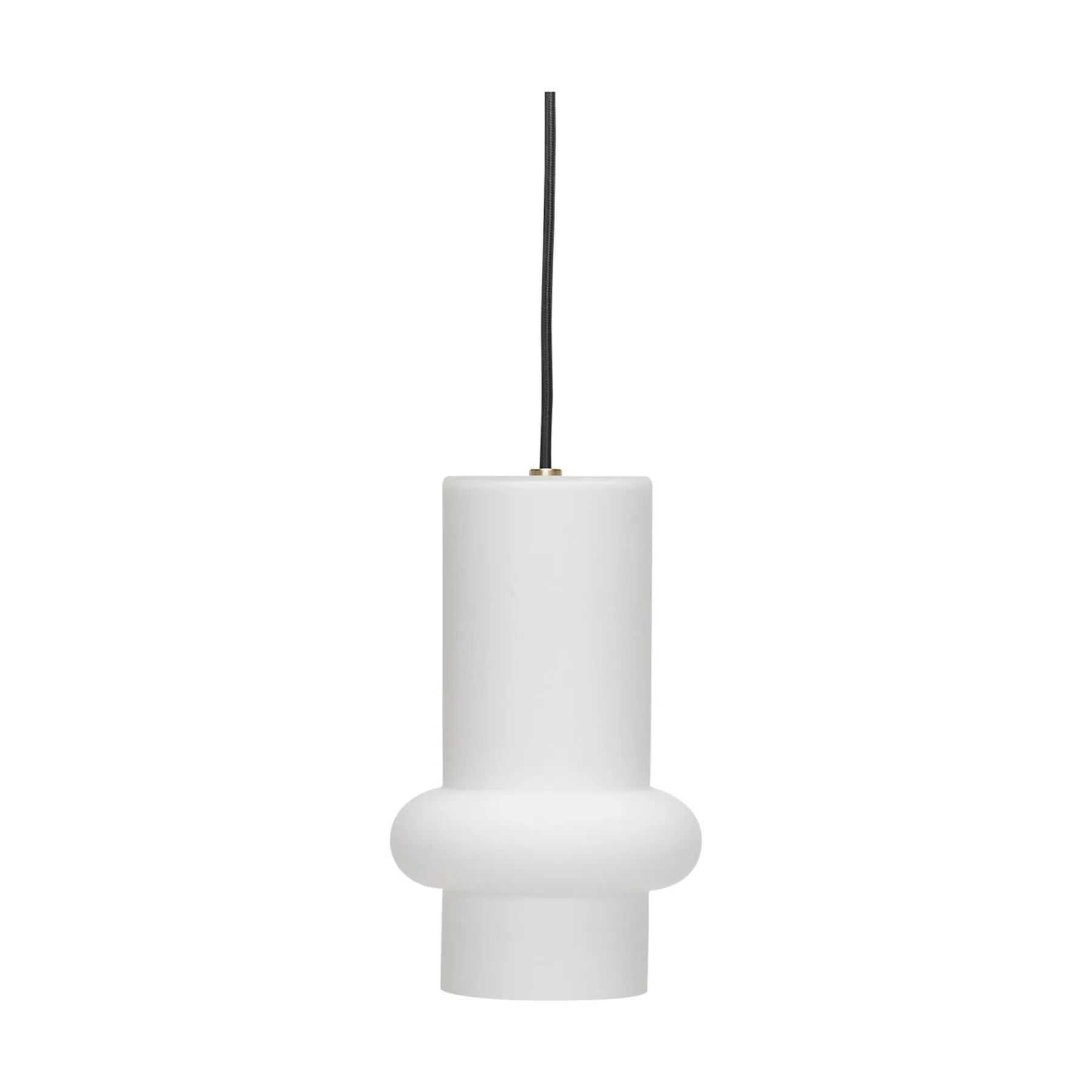 Hübsch Pendler Pilule Pendel i Hvid/Mat , Ring nederst, 1