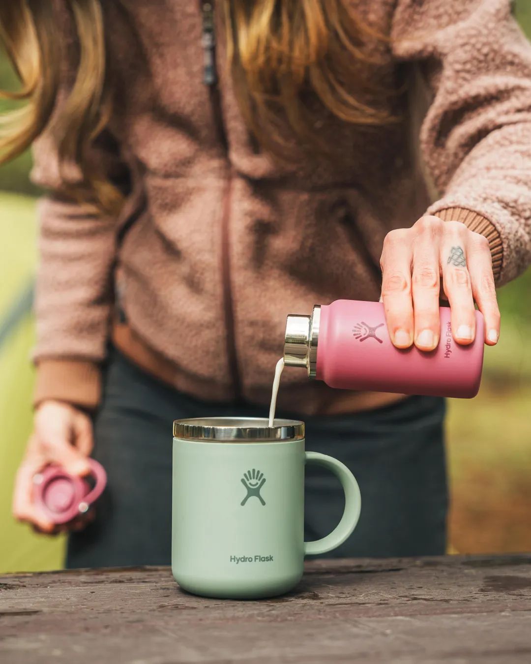 Hydro Flask To go kopper Termokrus i Grøn, 3