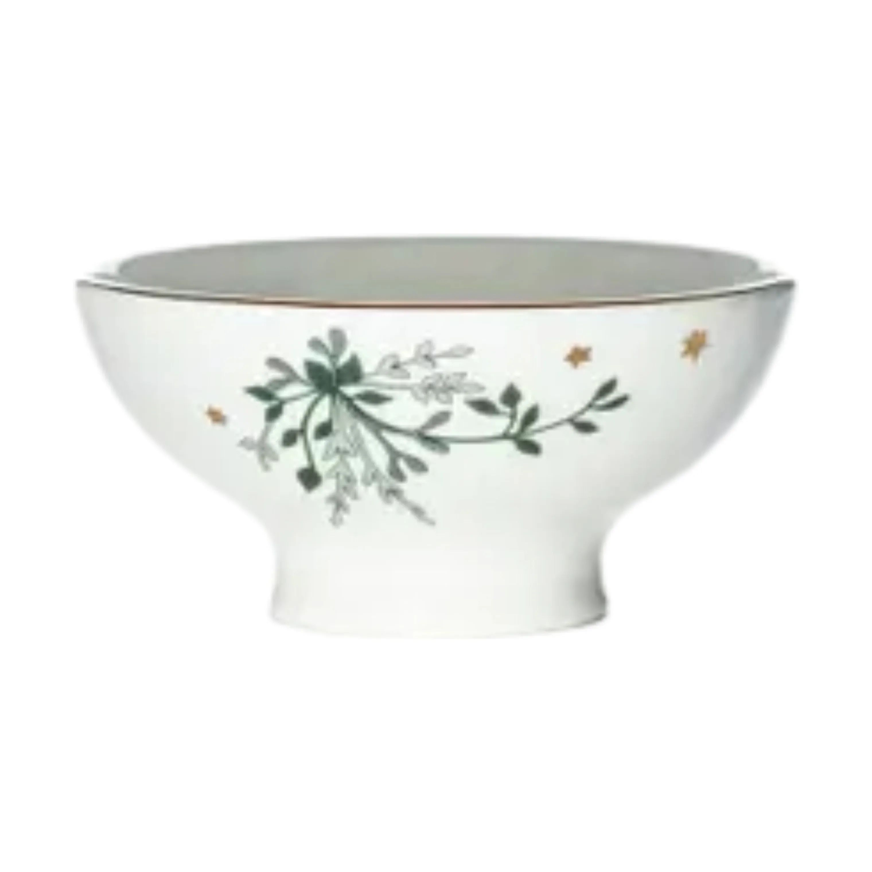 Jette Frölich Design Skåle Vinterstjerner Skål i Hvid, 11 cm, 1
