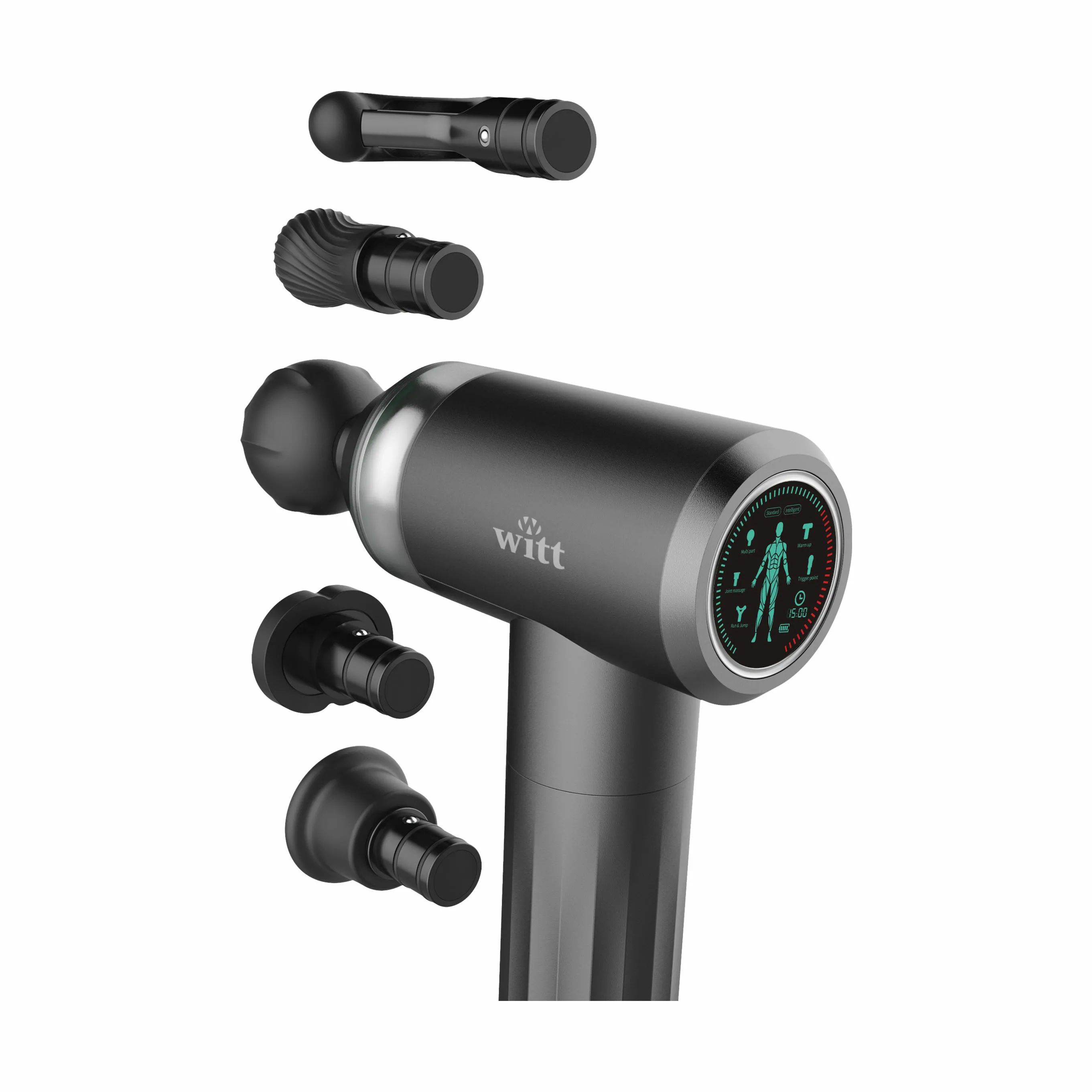 Witt Massageapparater Super Hit Master Massageapperat i Mørkegrå, 3