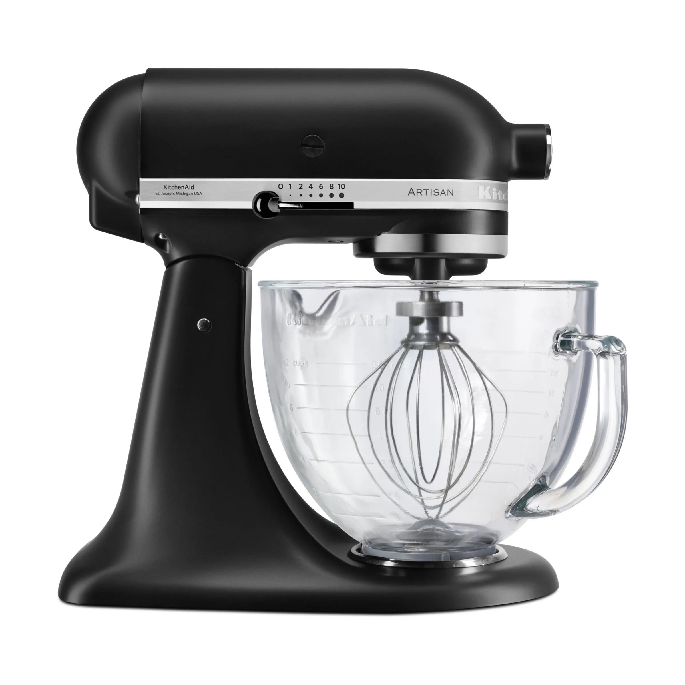 KitchenAid Tilbehør til røremaskiner Artisan Glasskål i Klar, 2