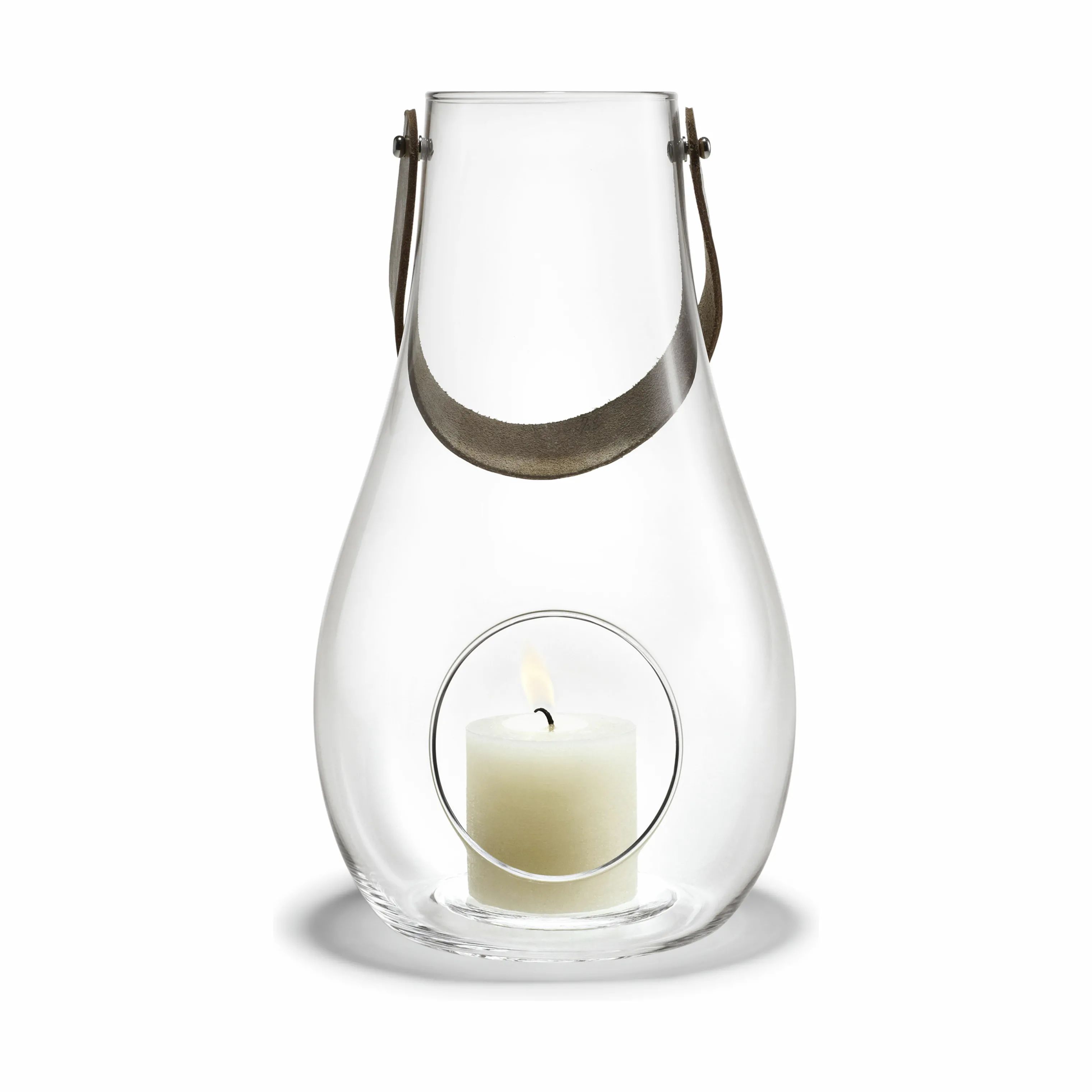 Holmegaard Hurricanes Design With Light Lanterne i Klar, 1