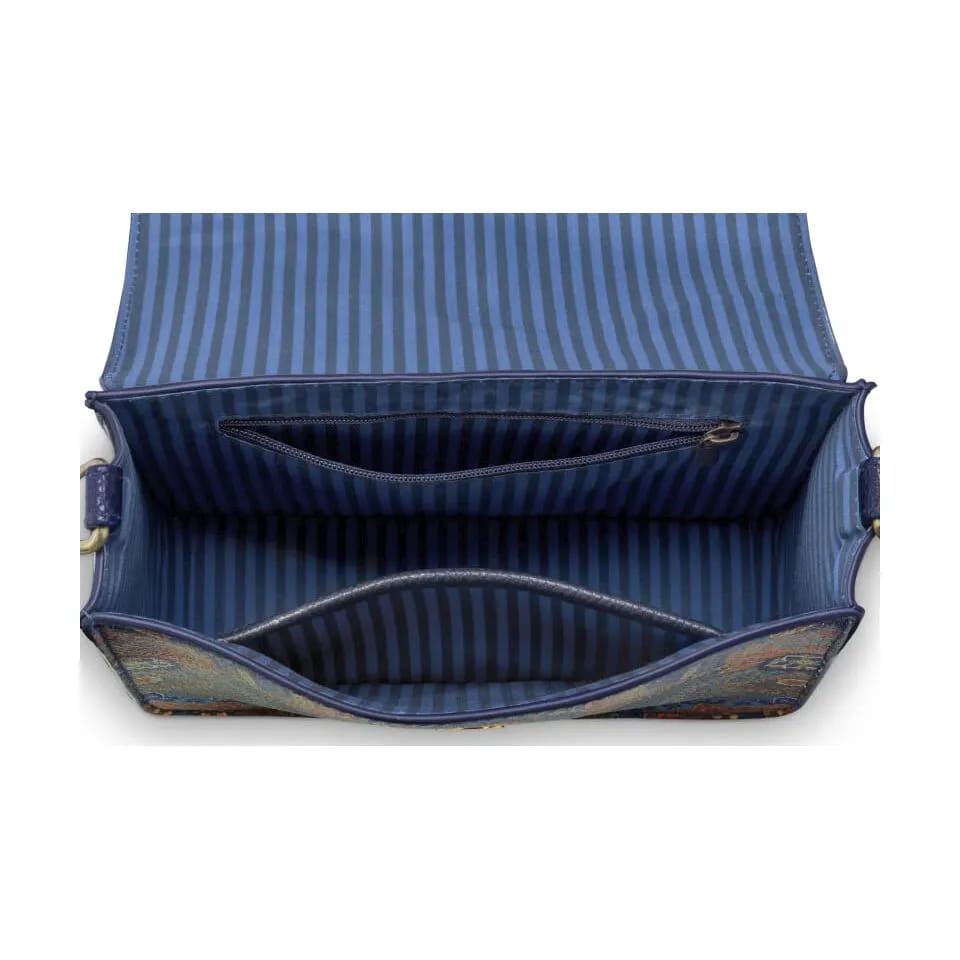PIP Studio Øvrigt interiør Fenna Cross Body Bag i Blå 1, H19 x B16 cm, 5