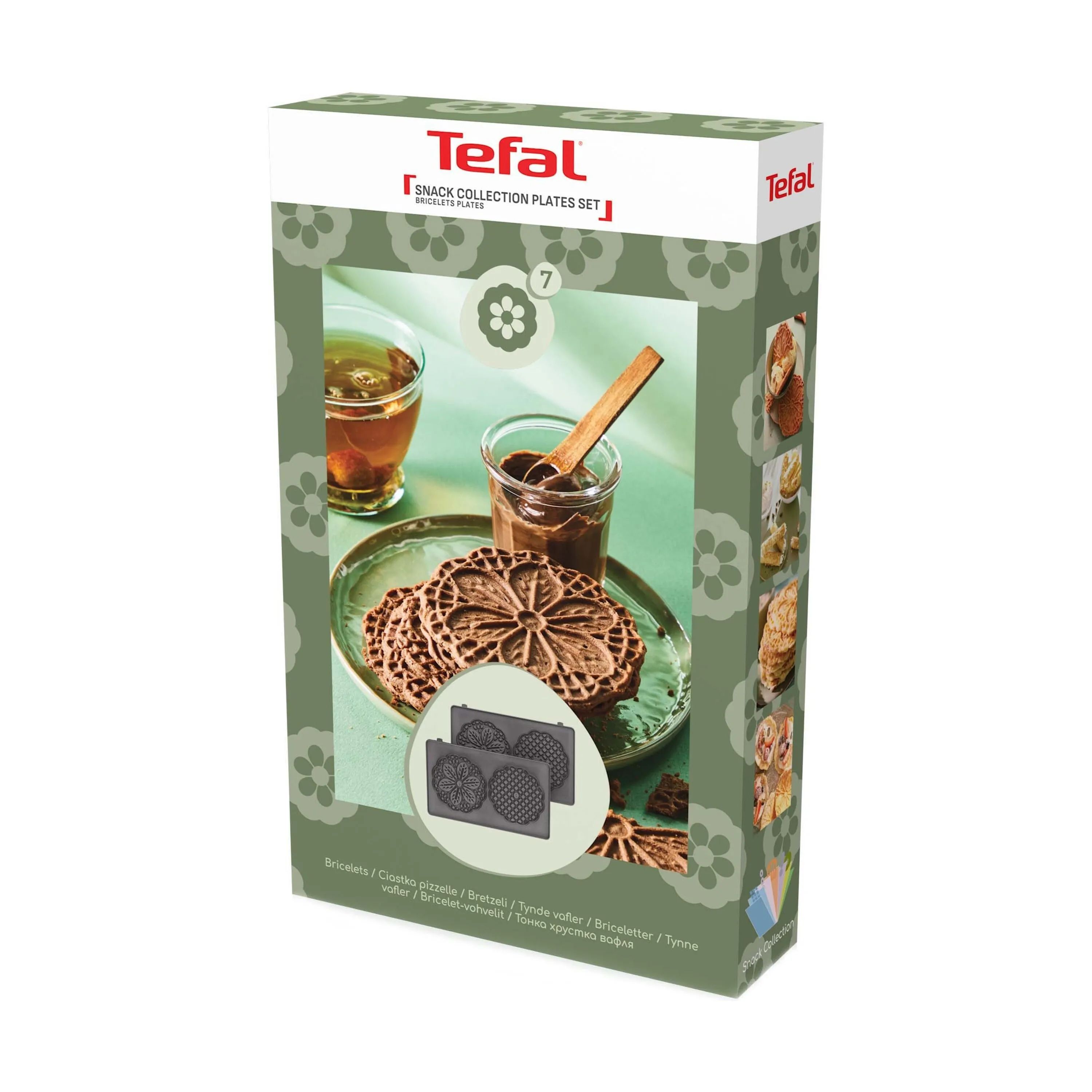 Tefal Bordgrill Snack Collection Plade - Tynde vafler i Tynde vafler, 1