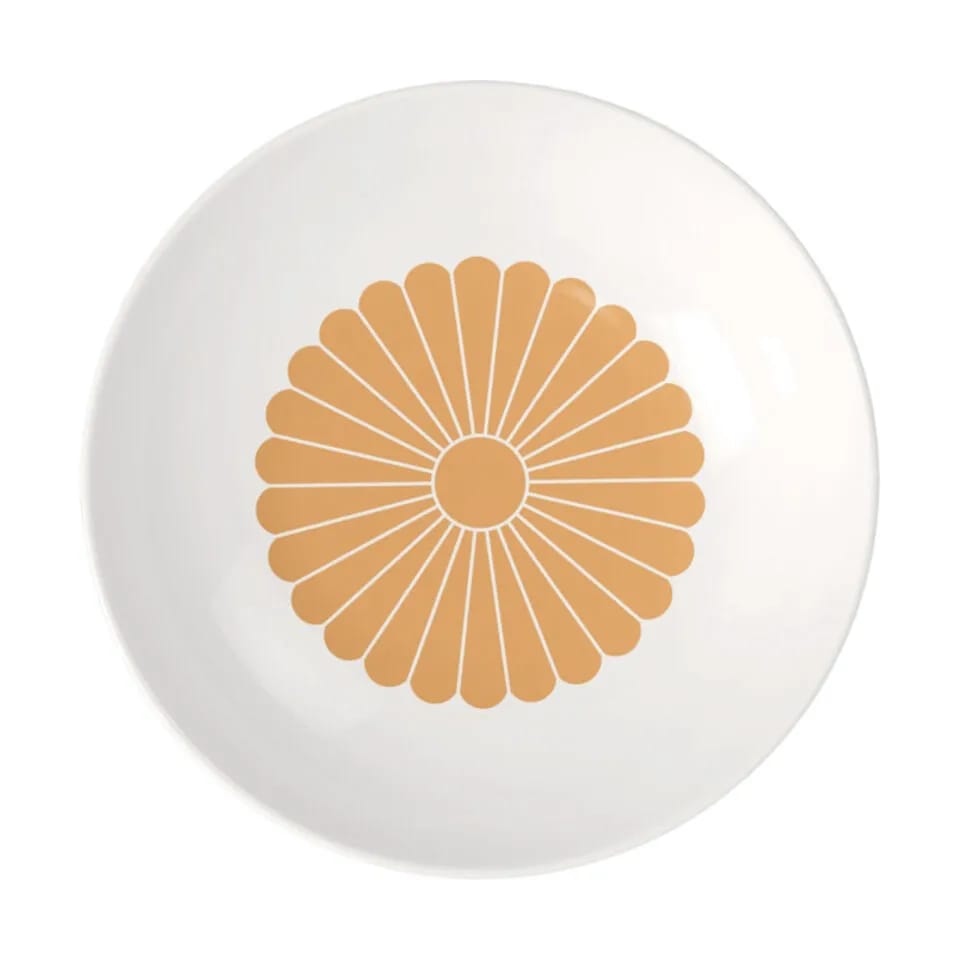 Villeroy & Boch Pastatallerkener Fleur Soleil Pastatallerken i Hvid/orange, 4