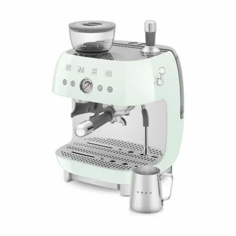Smeg Espressomaskiner 50's Style Espressomaskine i Pastelgrøn, 4
